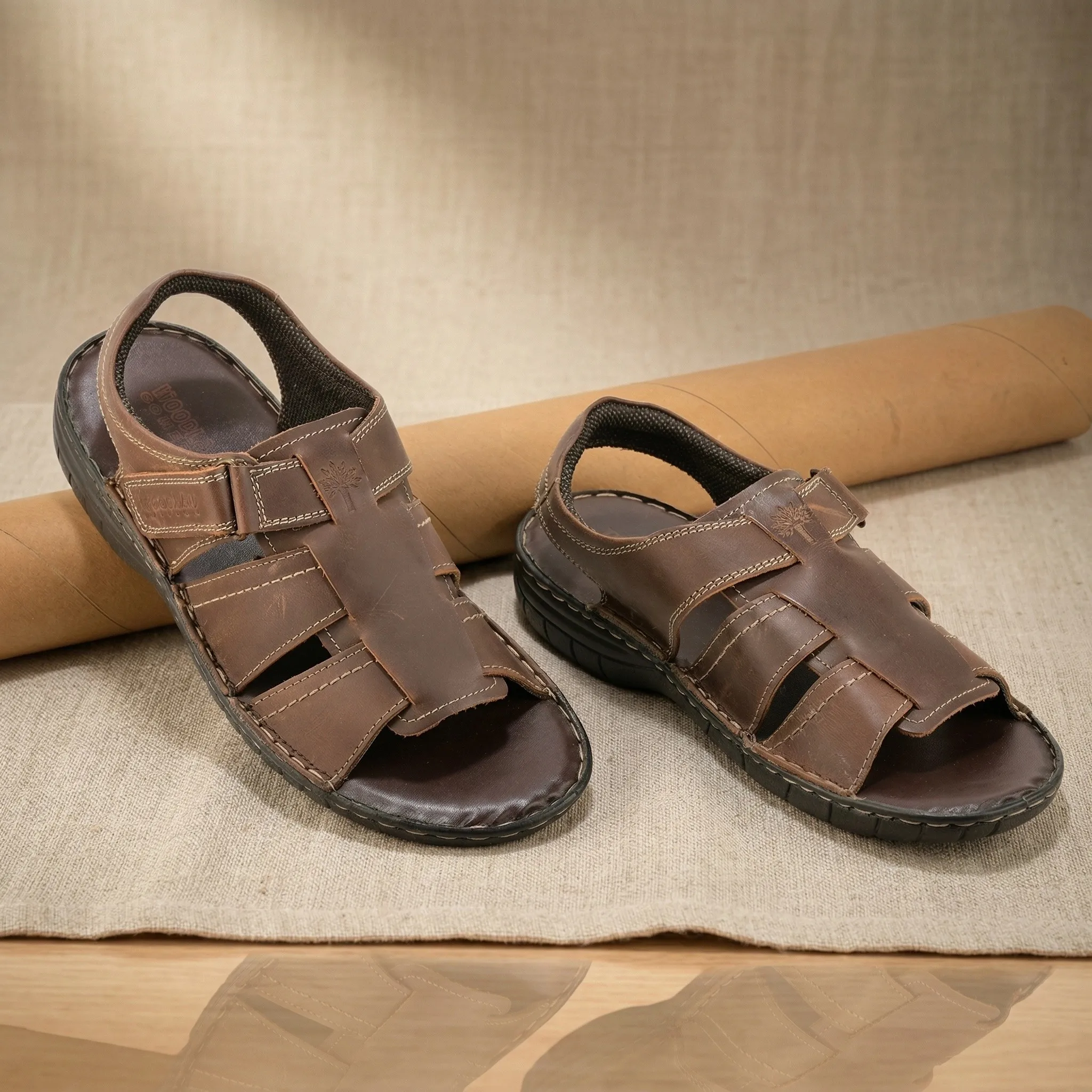 brown-multi-strap-sandals-for-men