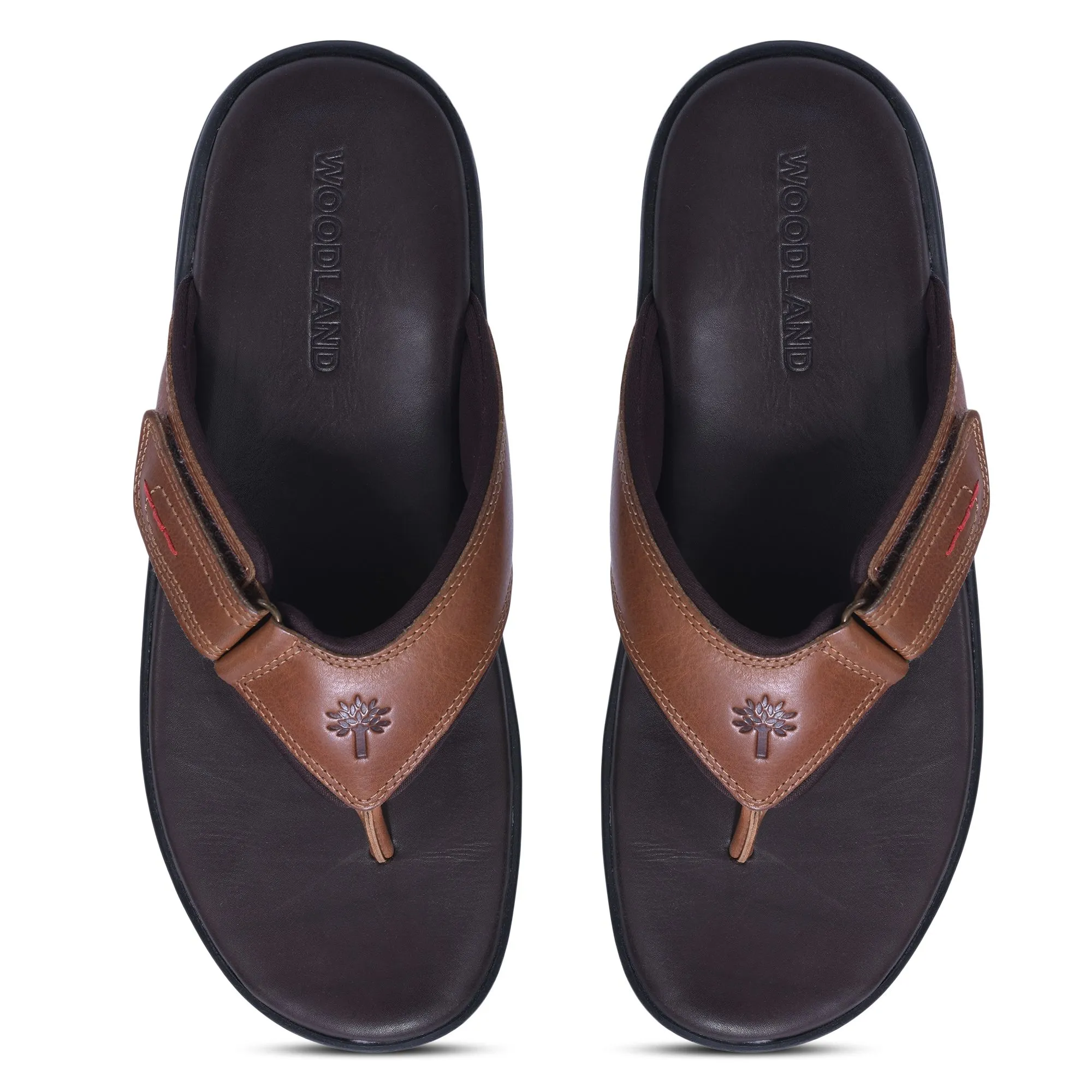 Tan casual slipper for men - Thumbnail 3