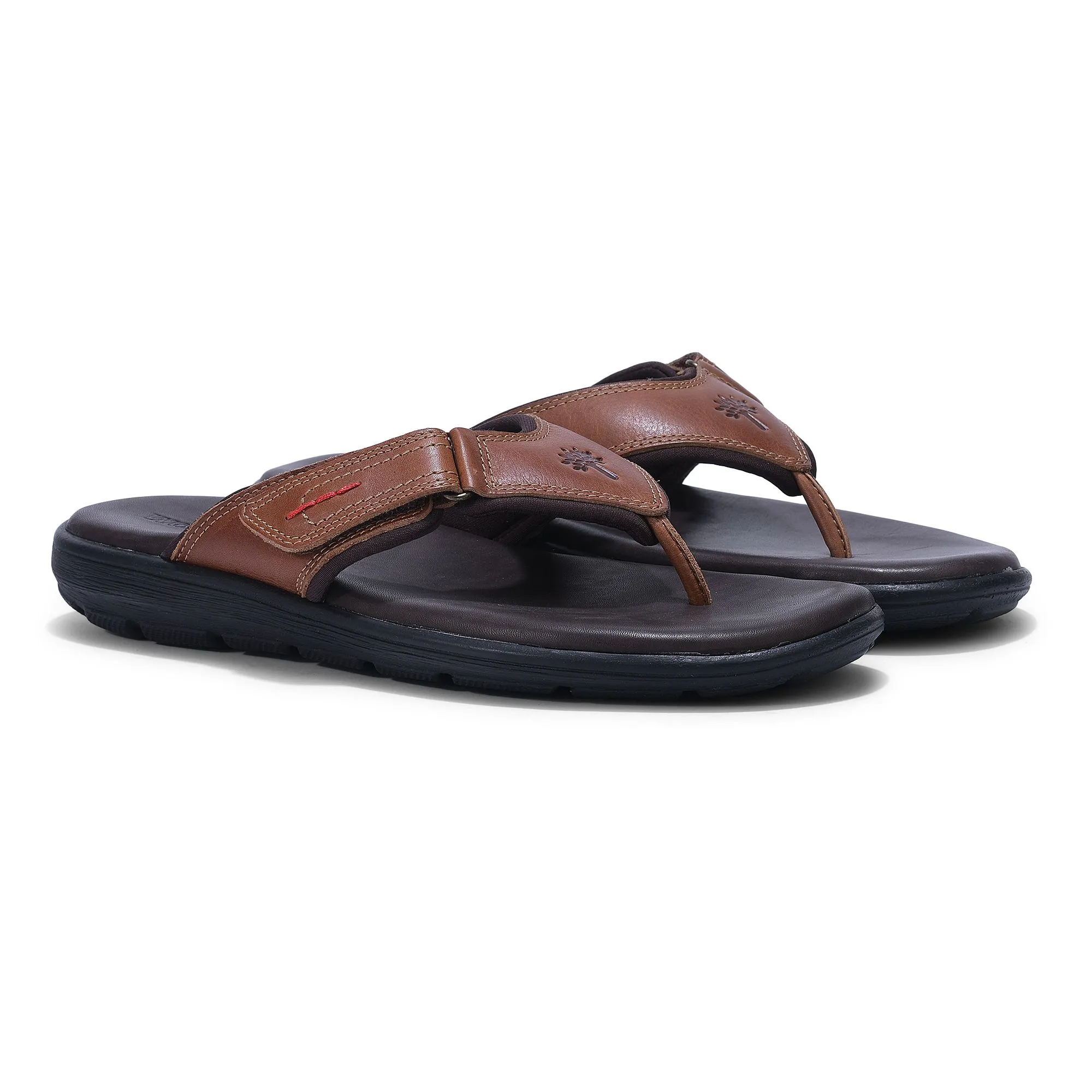 Tan casual slipper for men - Thumbnail 6