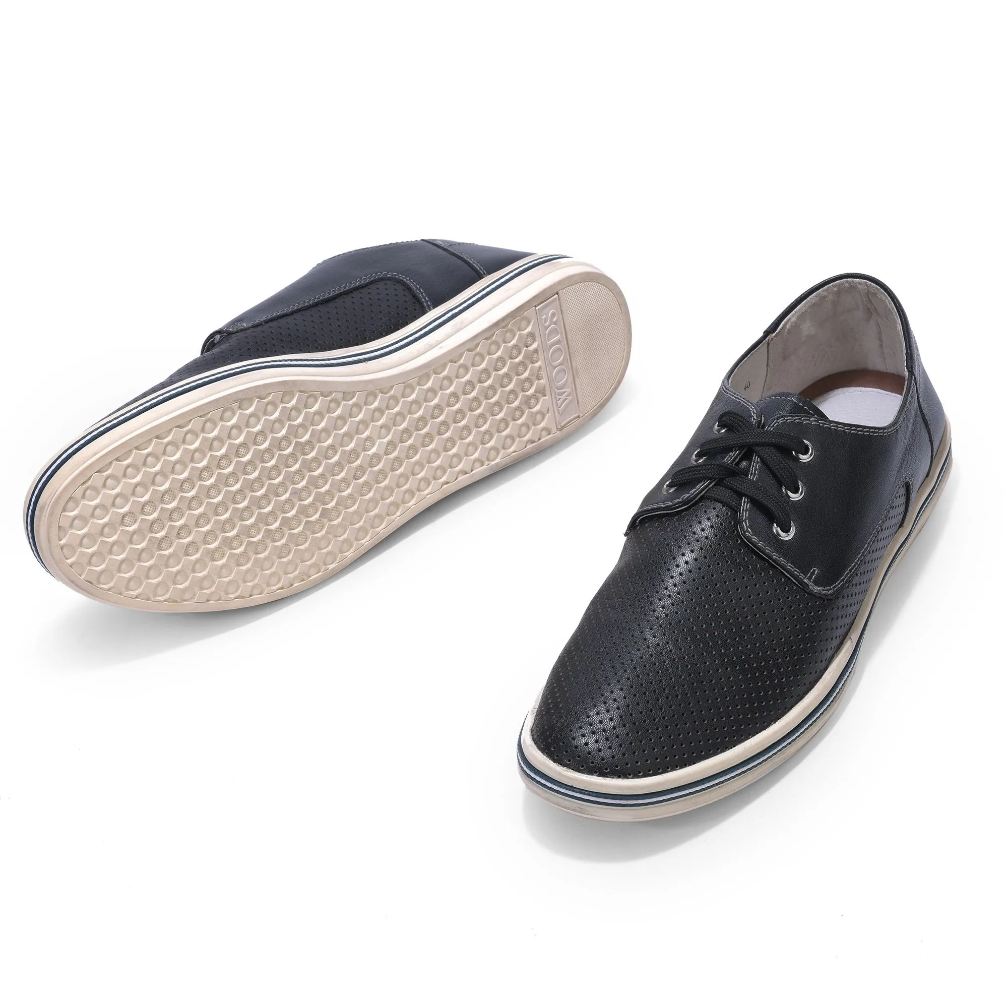 Woods BLACK casual sneakers - Thumbnail 4