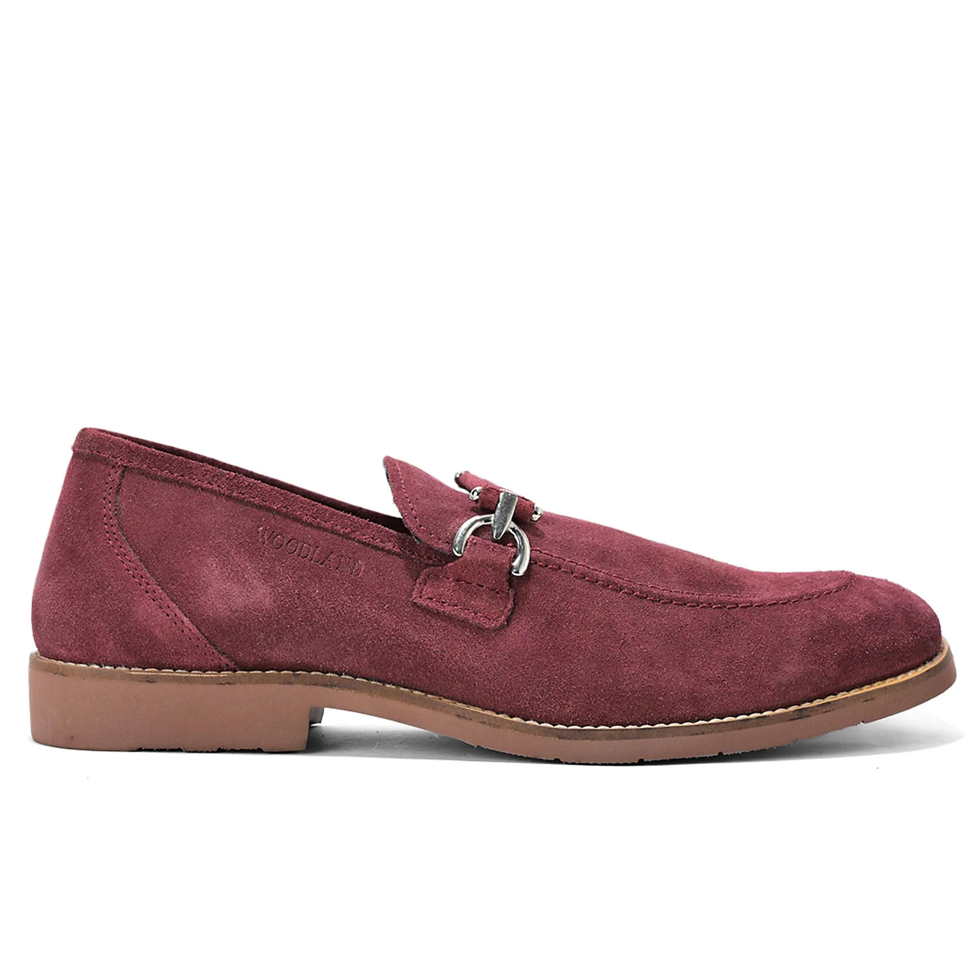 Cherry Split Finish Casual  Slip On Shoes For Men 2