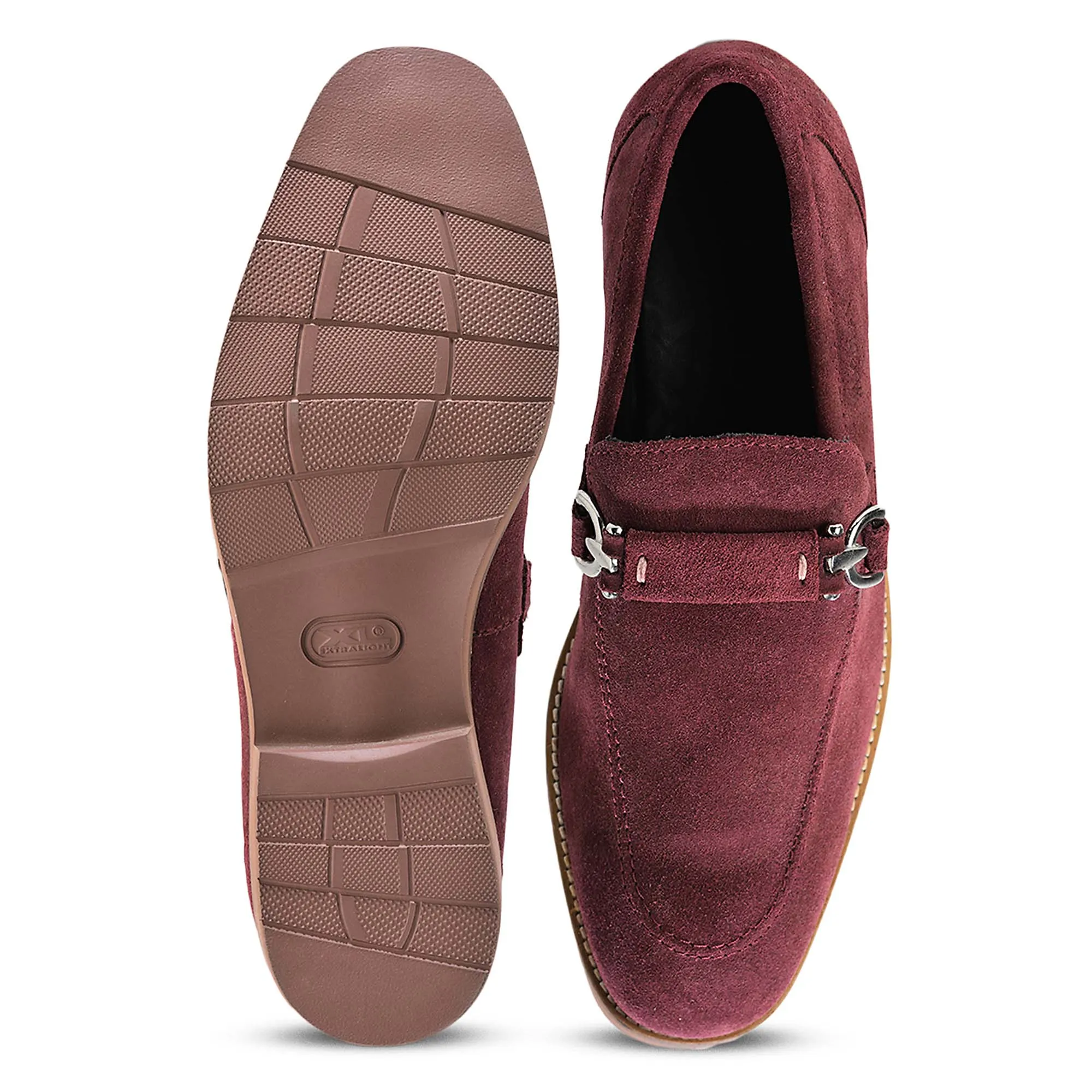 Cherry Split Finish Casual  Slip On Shoes For Men 9