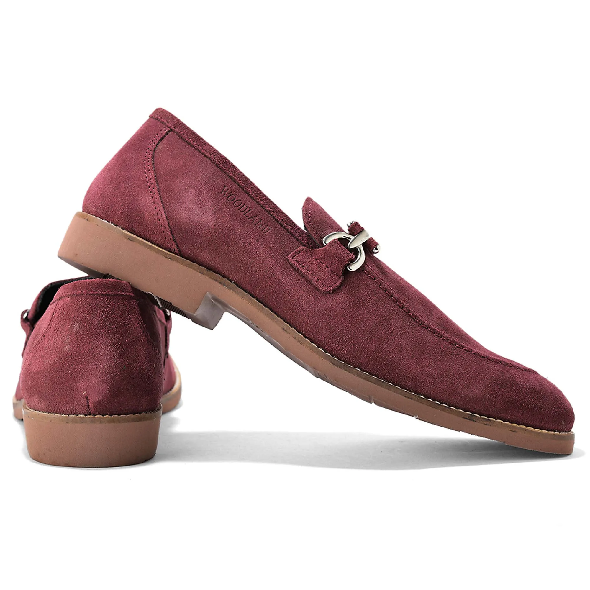 Cherry Split Finish Casual  Slip On Shoes For Men 10