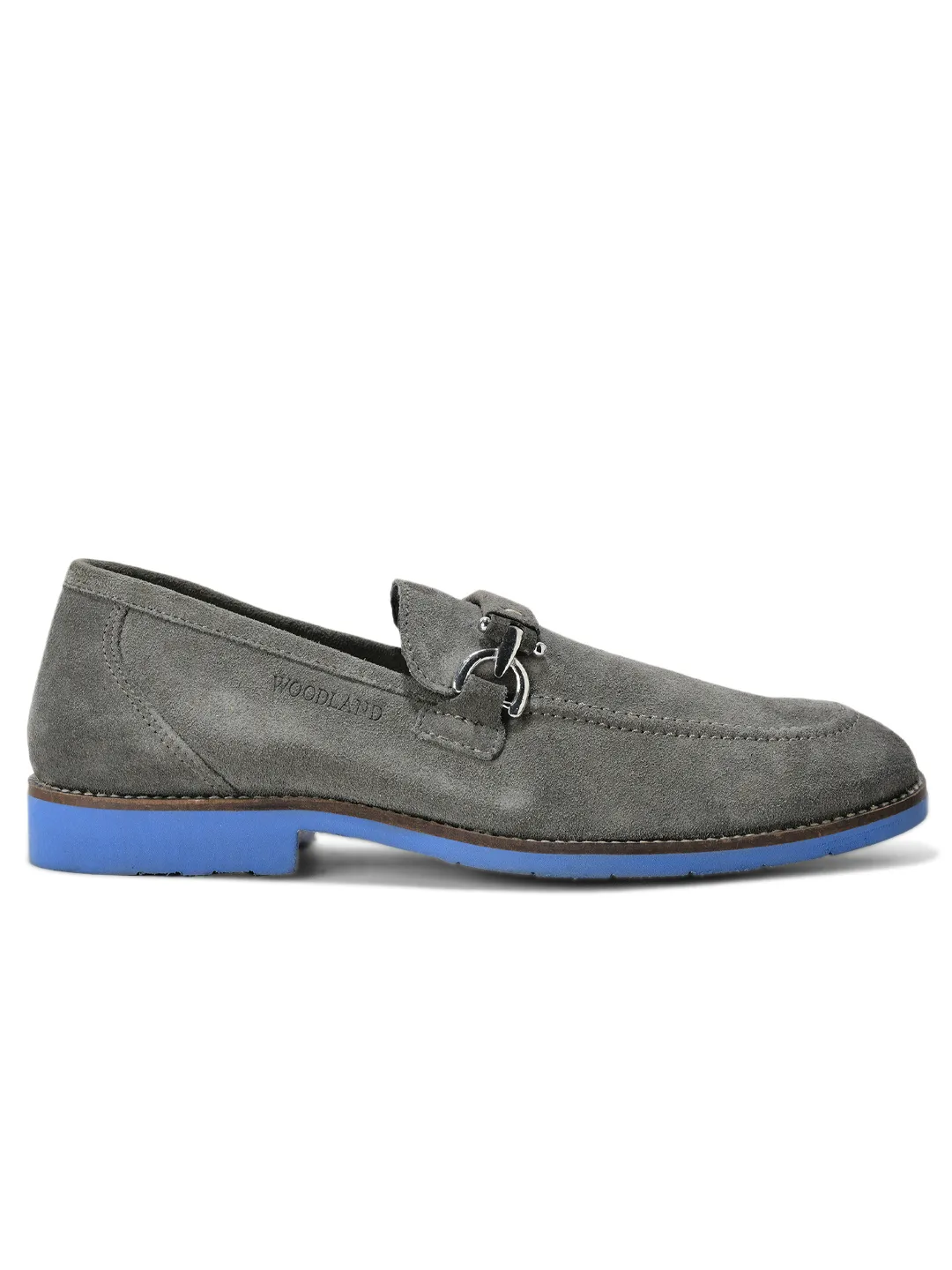Grey Split Finish Casual Lace Up Shoes For Men 2