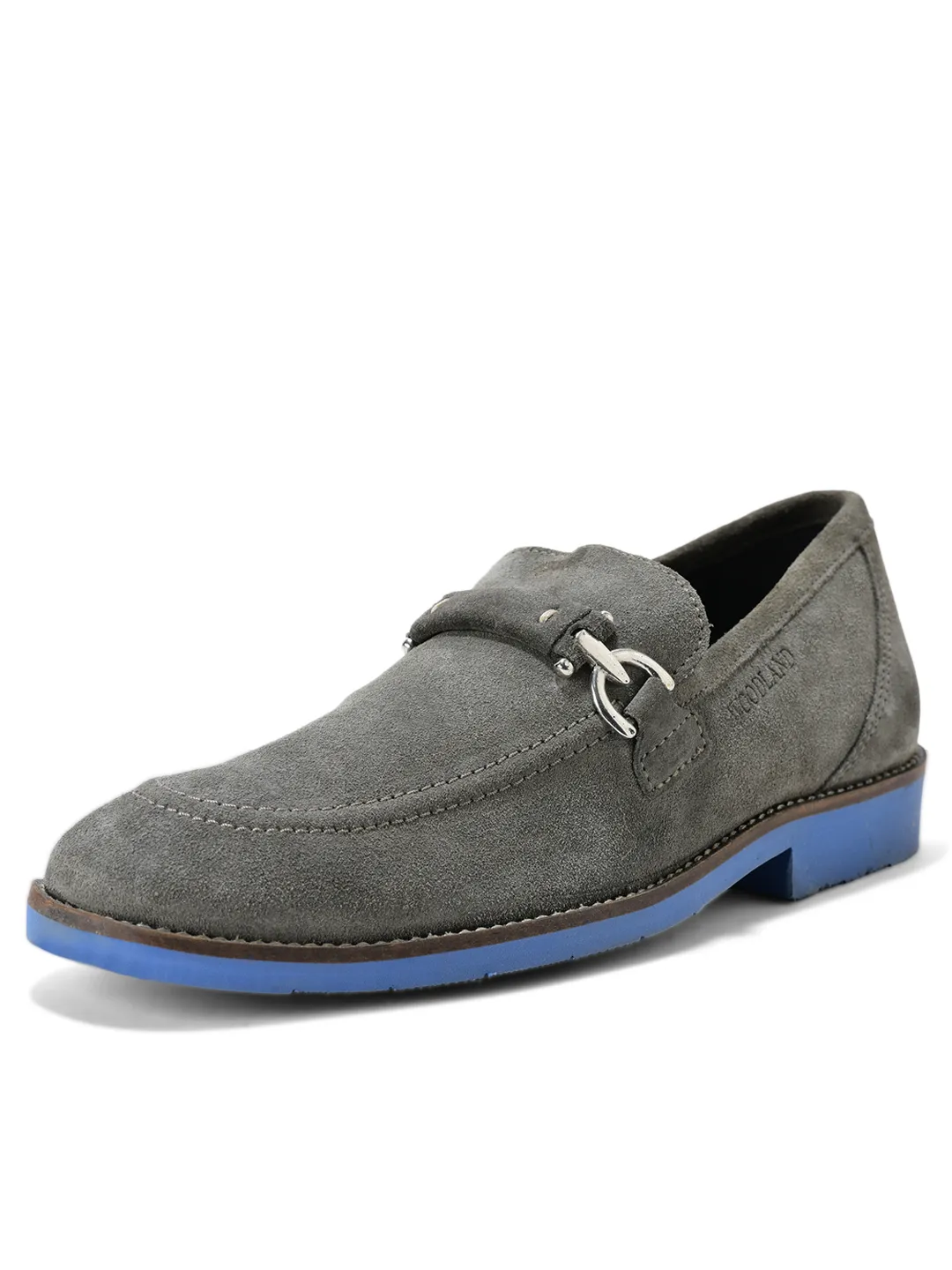 Grey Split Finish Casual Lace Up Shoes For Men 11