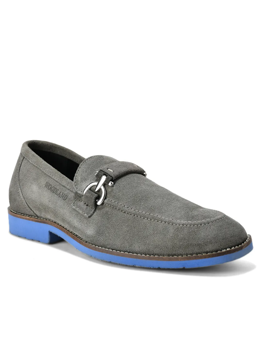 Grey Split Finish Casual Lace Up Shoes For Men 12