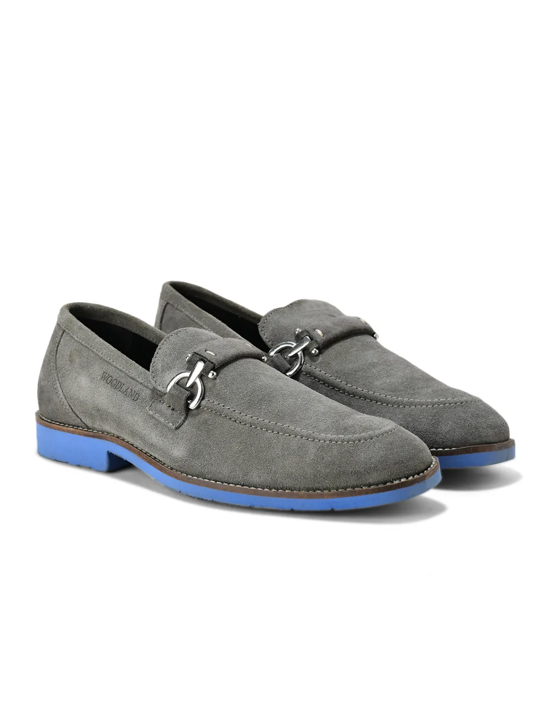 Grey Split Finish Casual Lace Up Shoes For Men 8