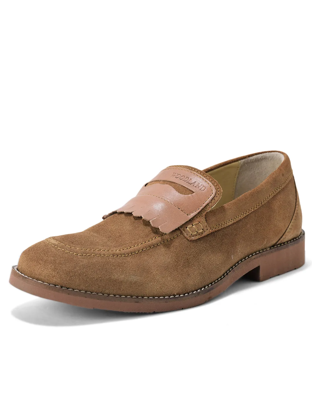 Woodland Camel casual loafers - Thumbnail 11