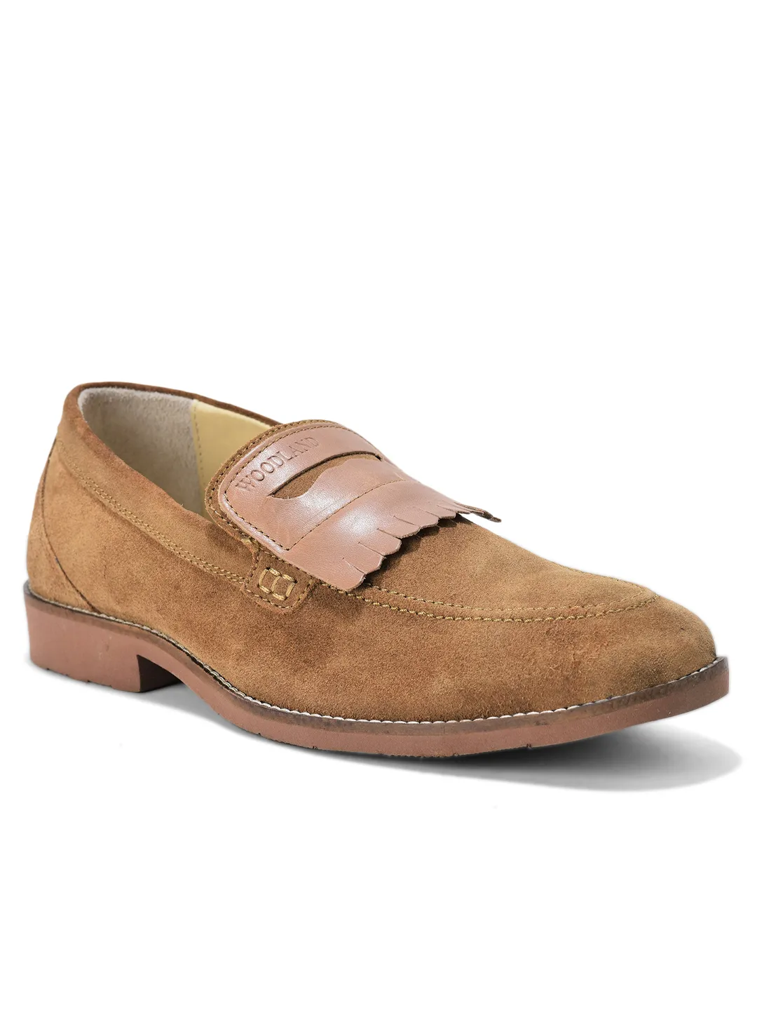 Woodland Camel casual loafers - Thumbnail 12