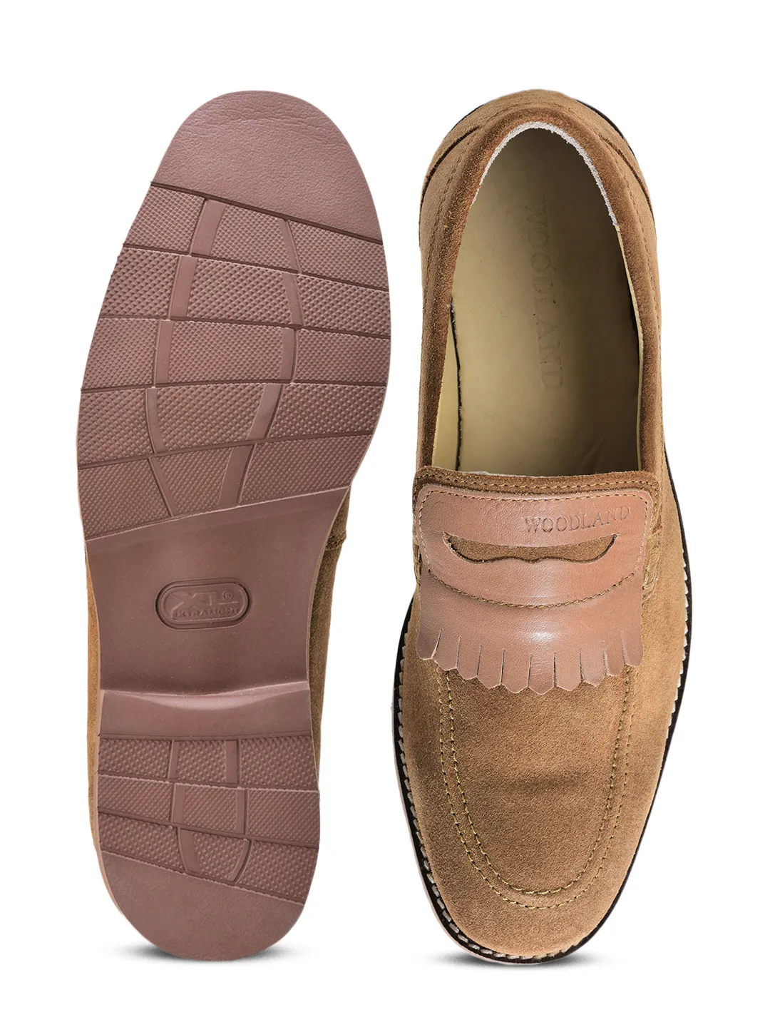 Woodland Camel casual loafers - Thumbnail 9