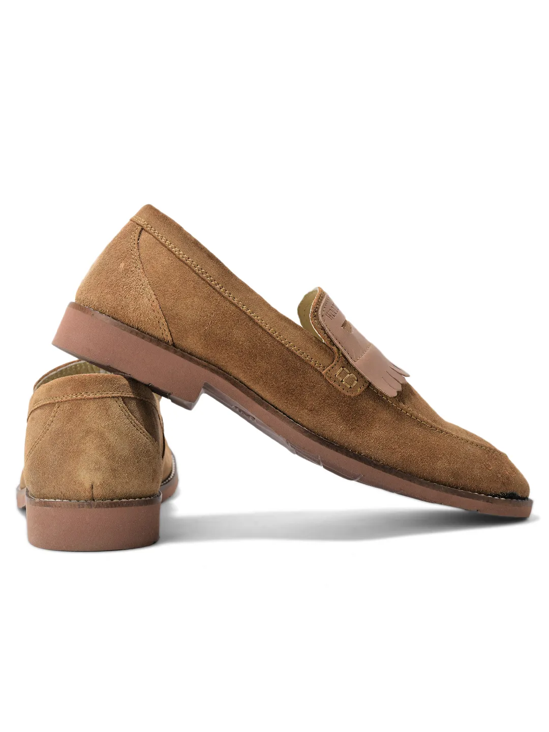 Woodland Camel casual loafers - Thumbnail 10