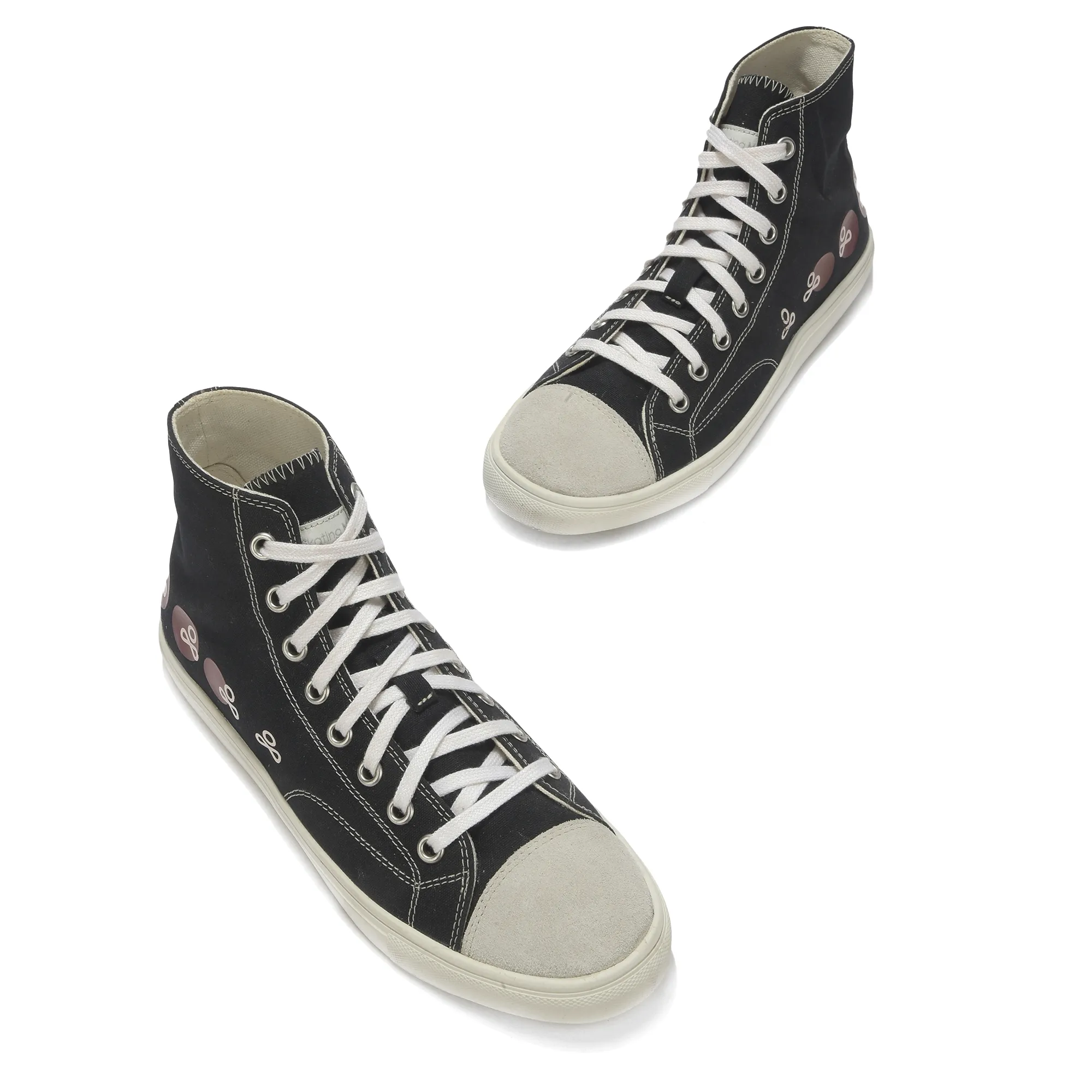 Black Canvas Sneaker for men - Thumbnail 3