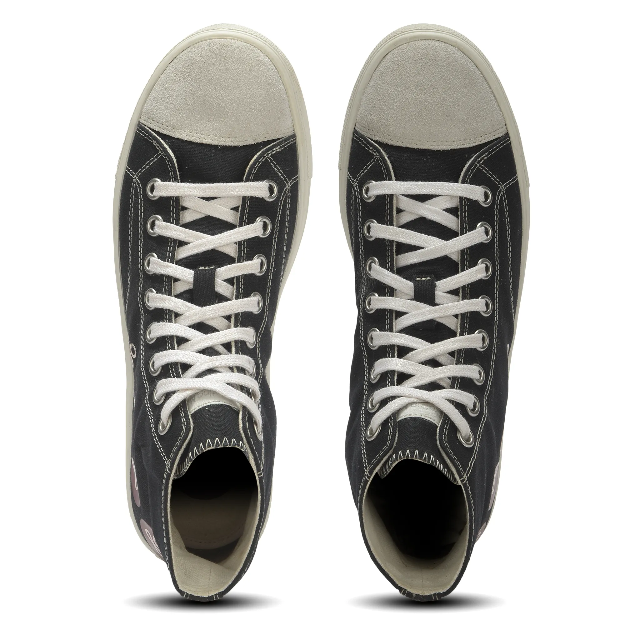 Black Canvas Sneaker for men - Thumbnail 4