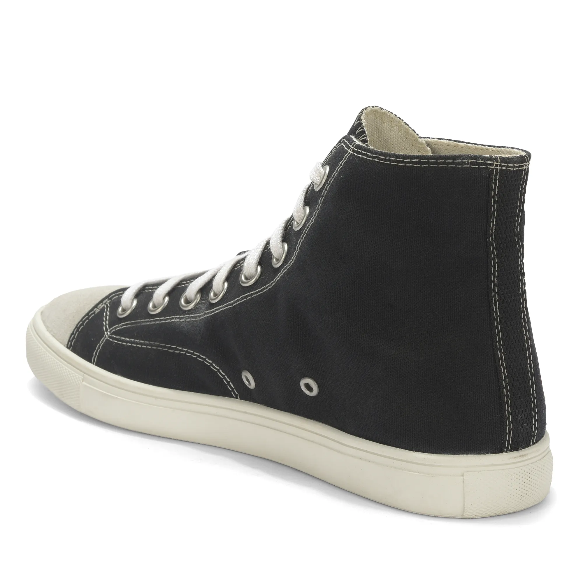 Black Canvas Sneaker for men - Thumbnail 6
