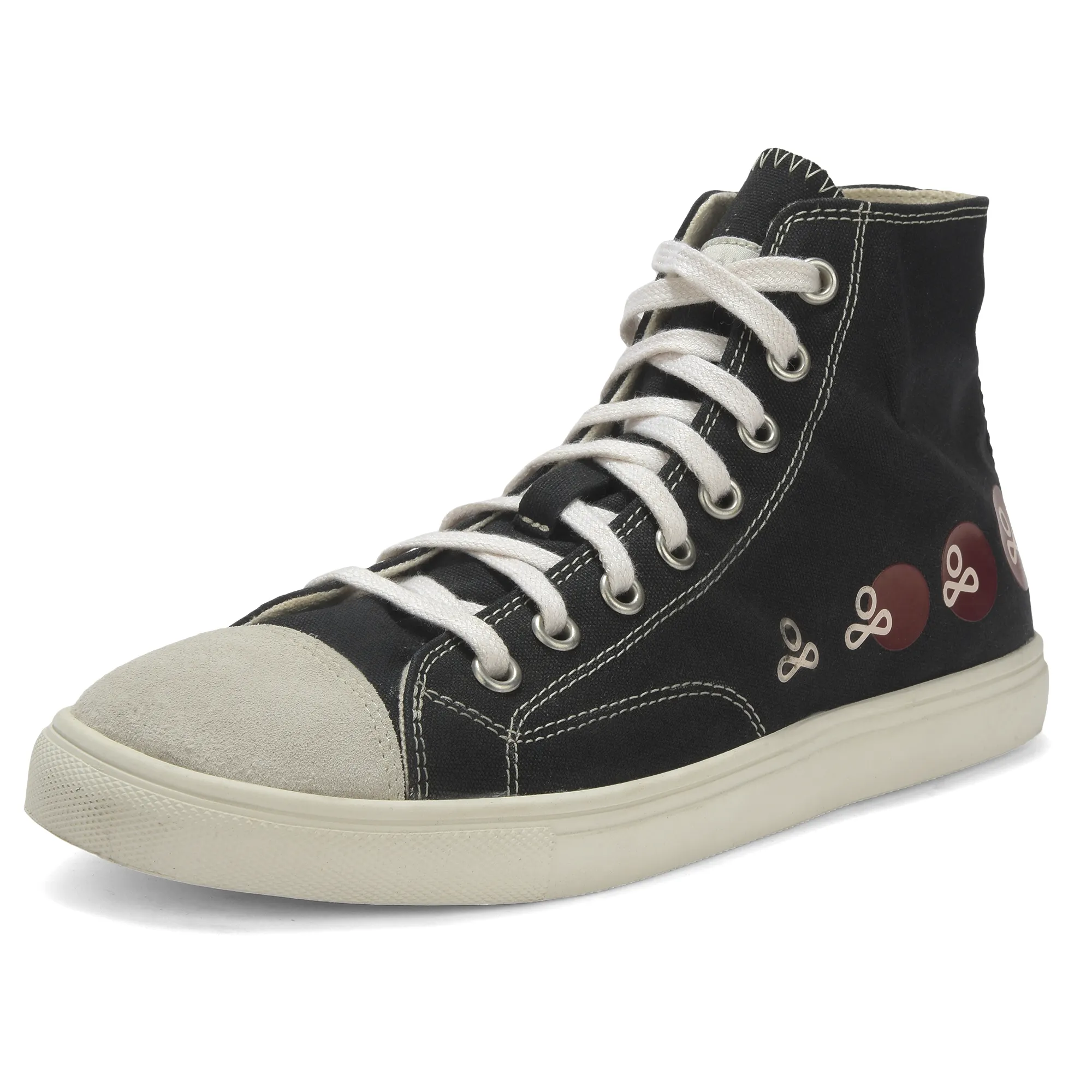 Black Canvas Sneaker for men - Thumbnail 9