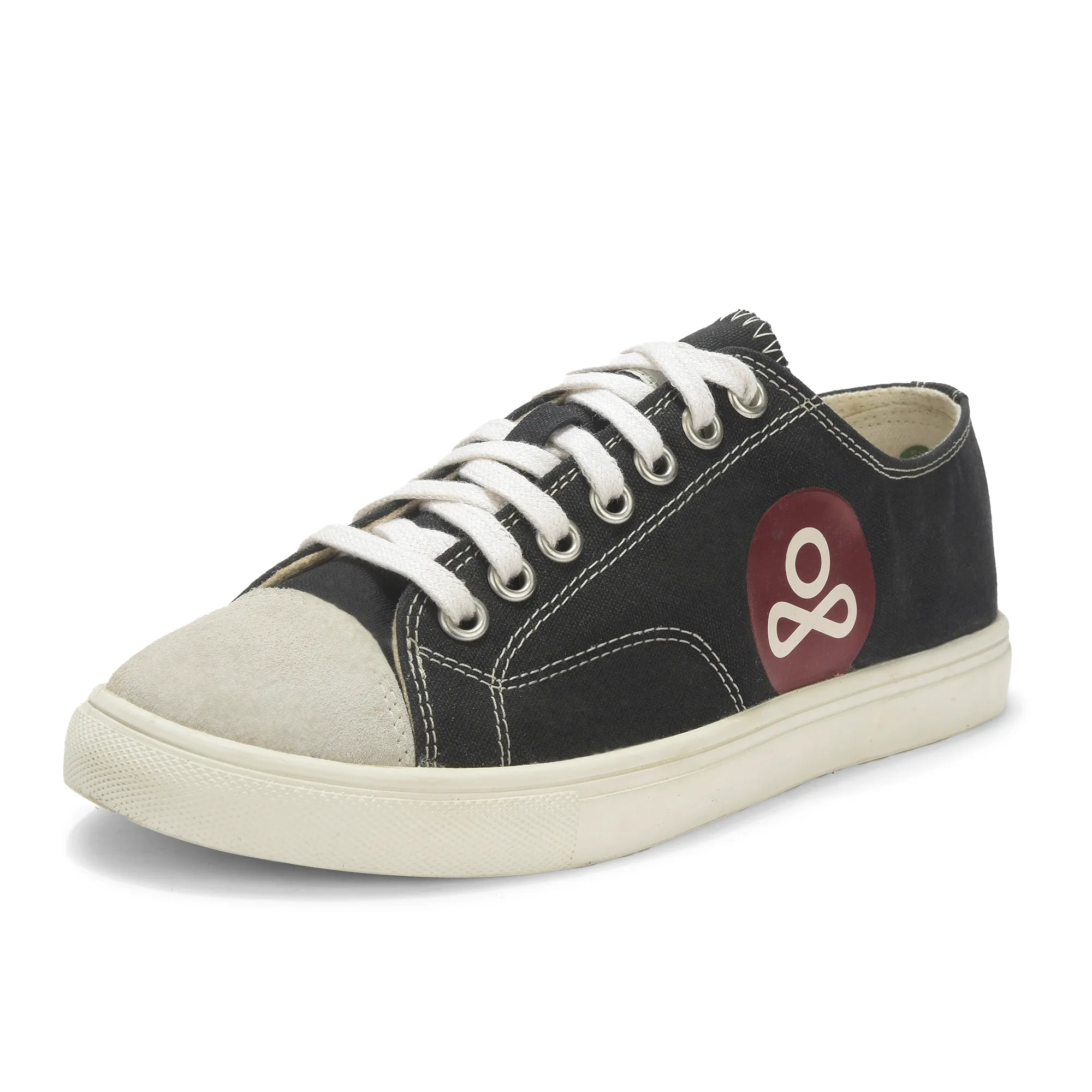 Black Canvas Sneaker for men - Thumbnail 11