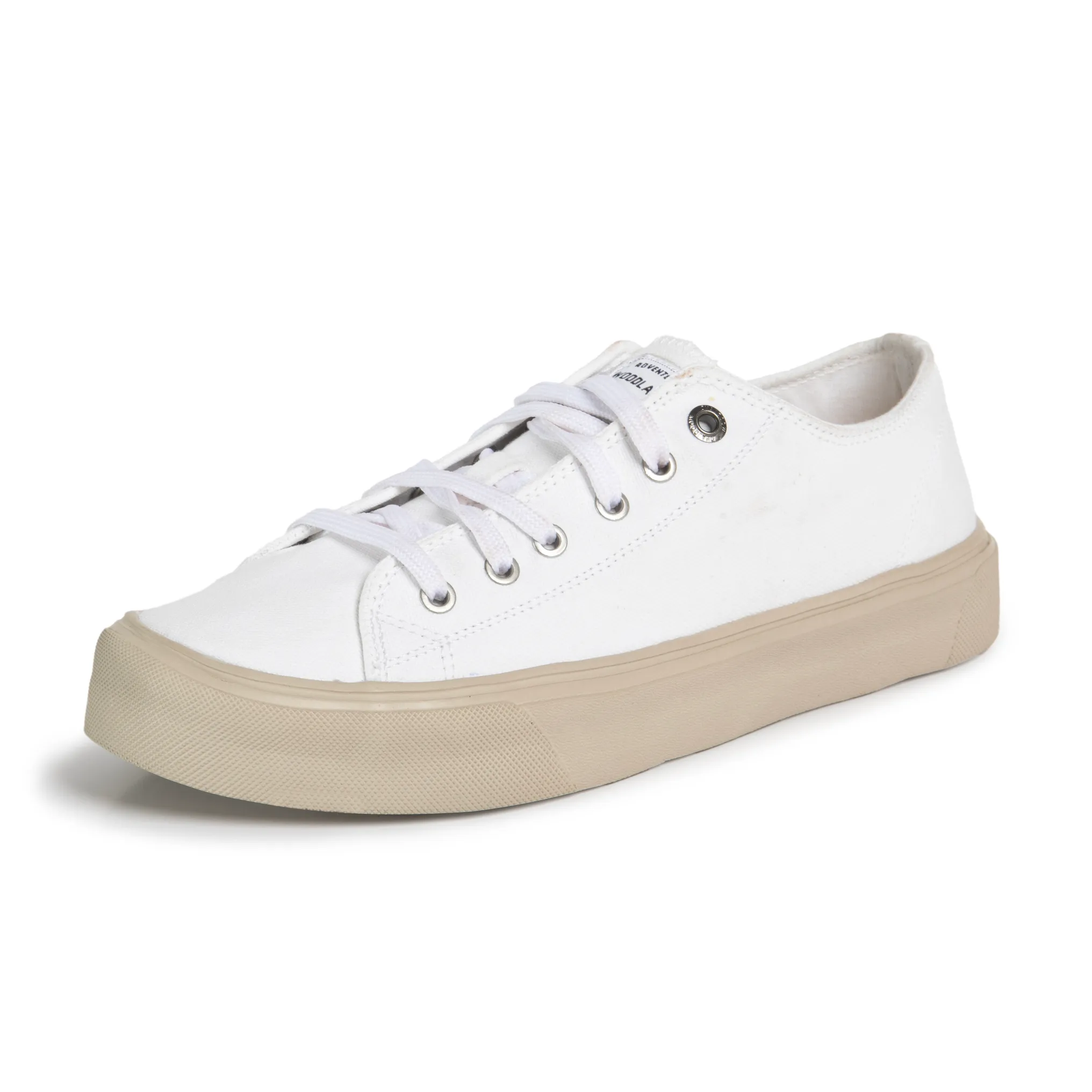 Woodland White Canvas Everyday Lace Casuals - Thumbnail 11