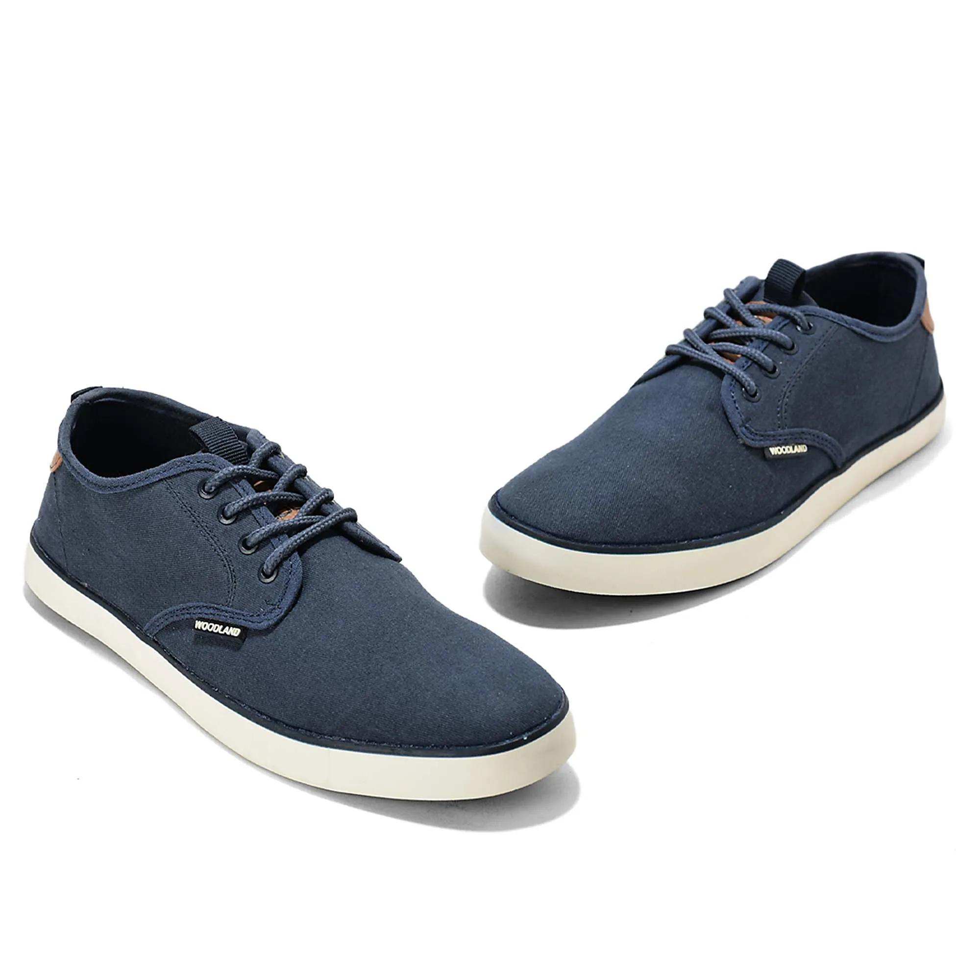 Navy Canvas Sneaker for men 3