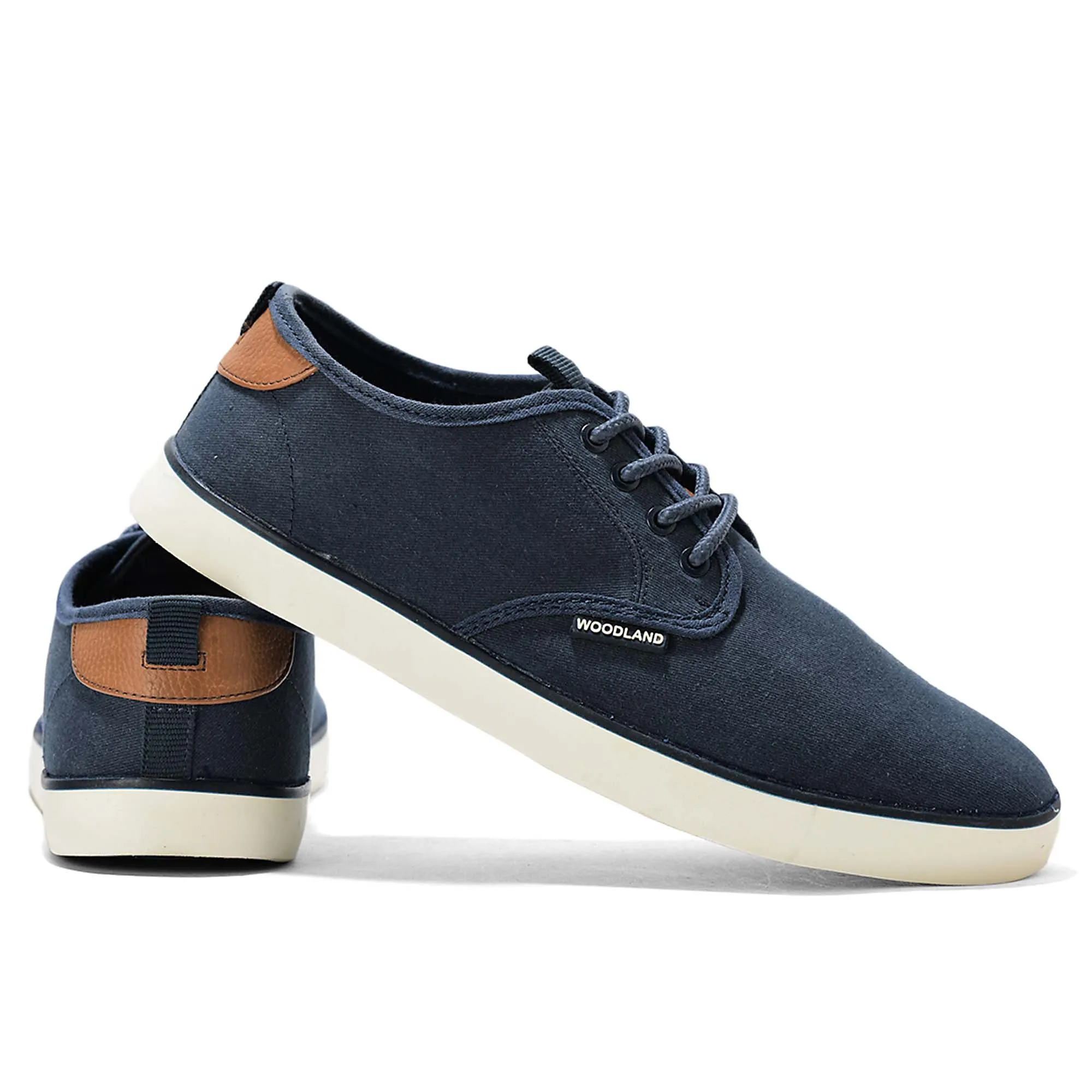 Navy Canvas Sneaker for men 10