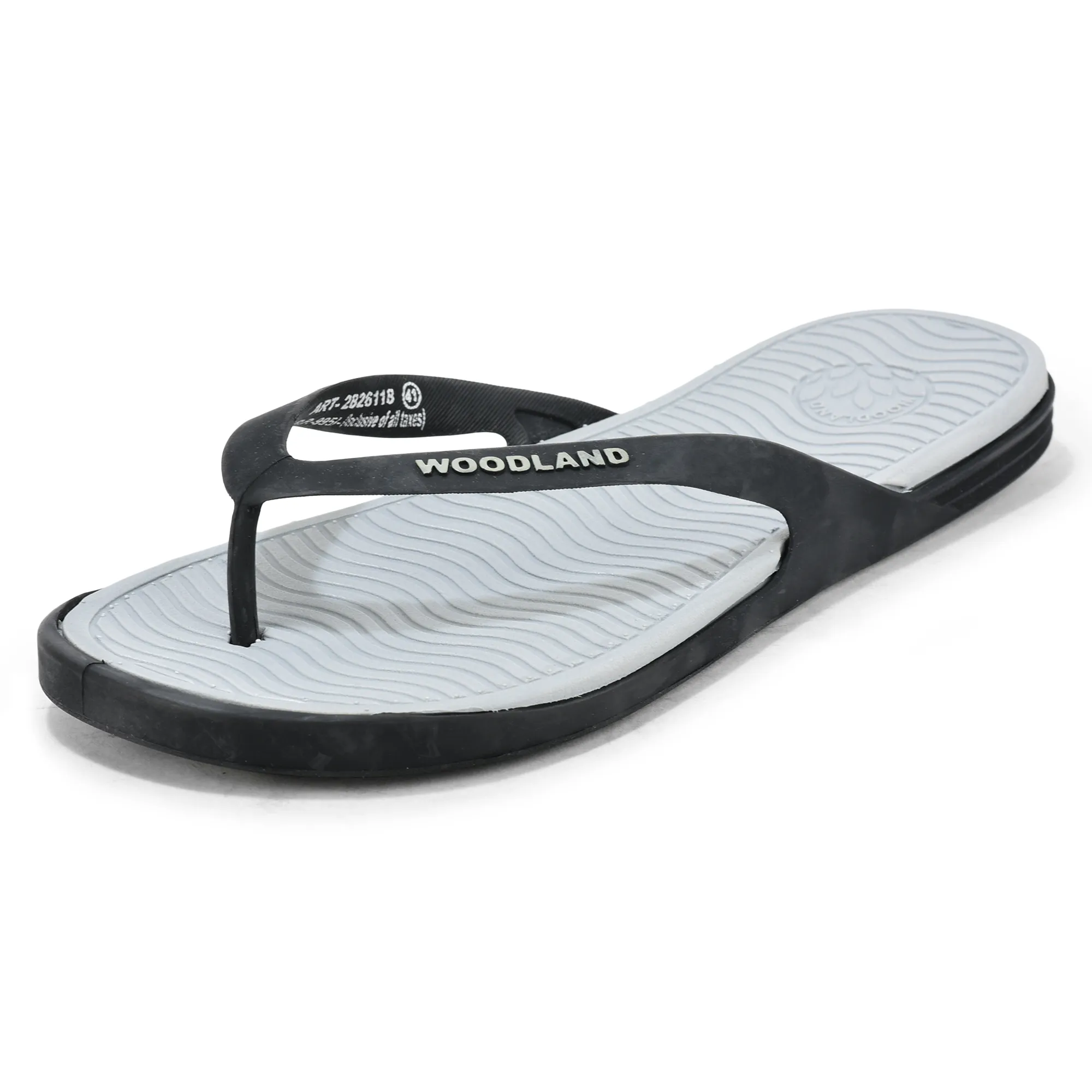 Black and Grey Flip-flop for men - Thumbnail 11