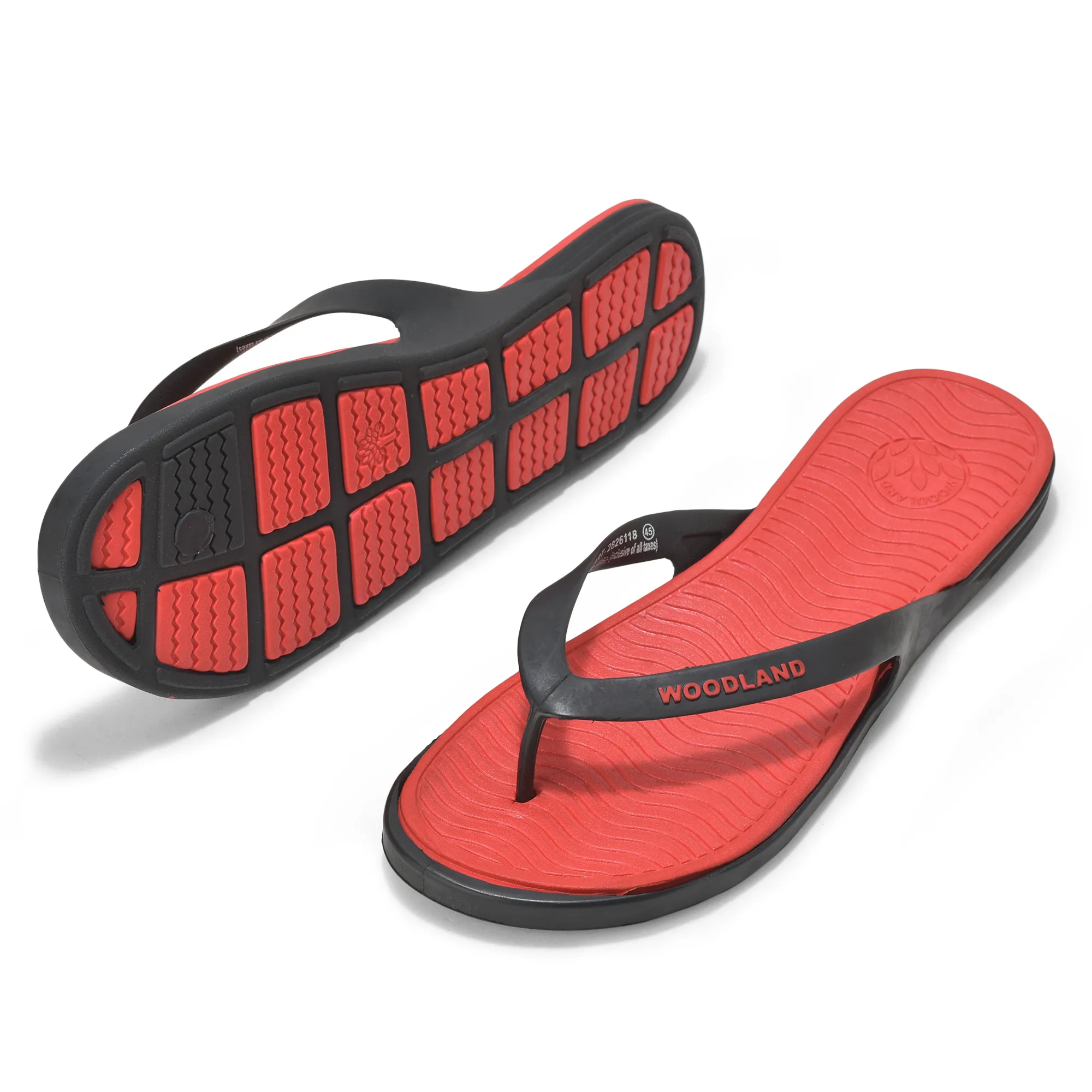Black/Red Flip-flop for men - Thumbnail 6