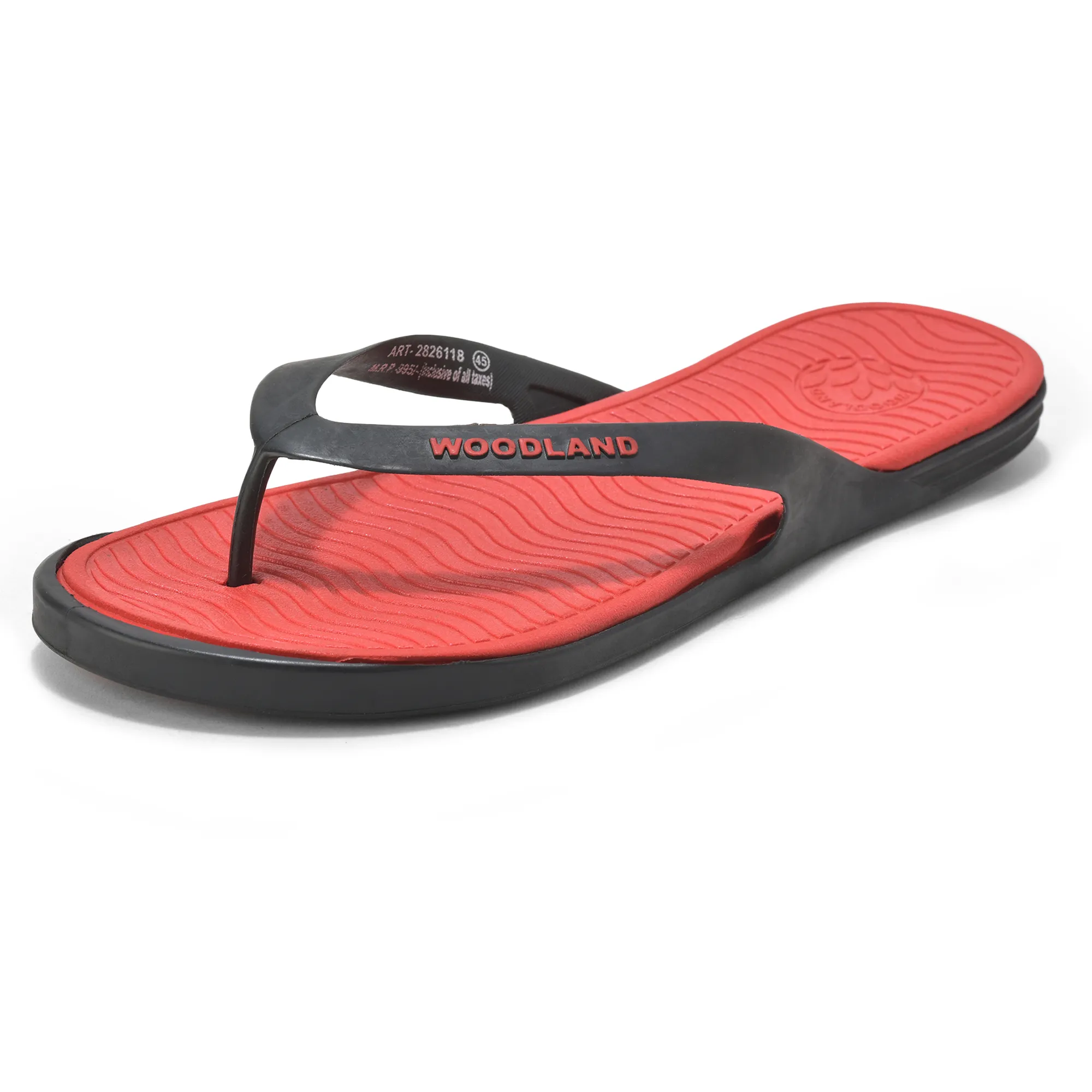 Black/Red Flip-flop for men - Thumbnail 11