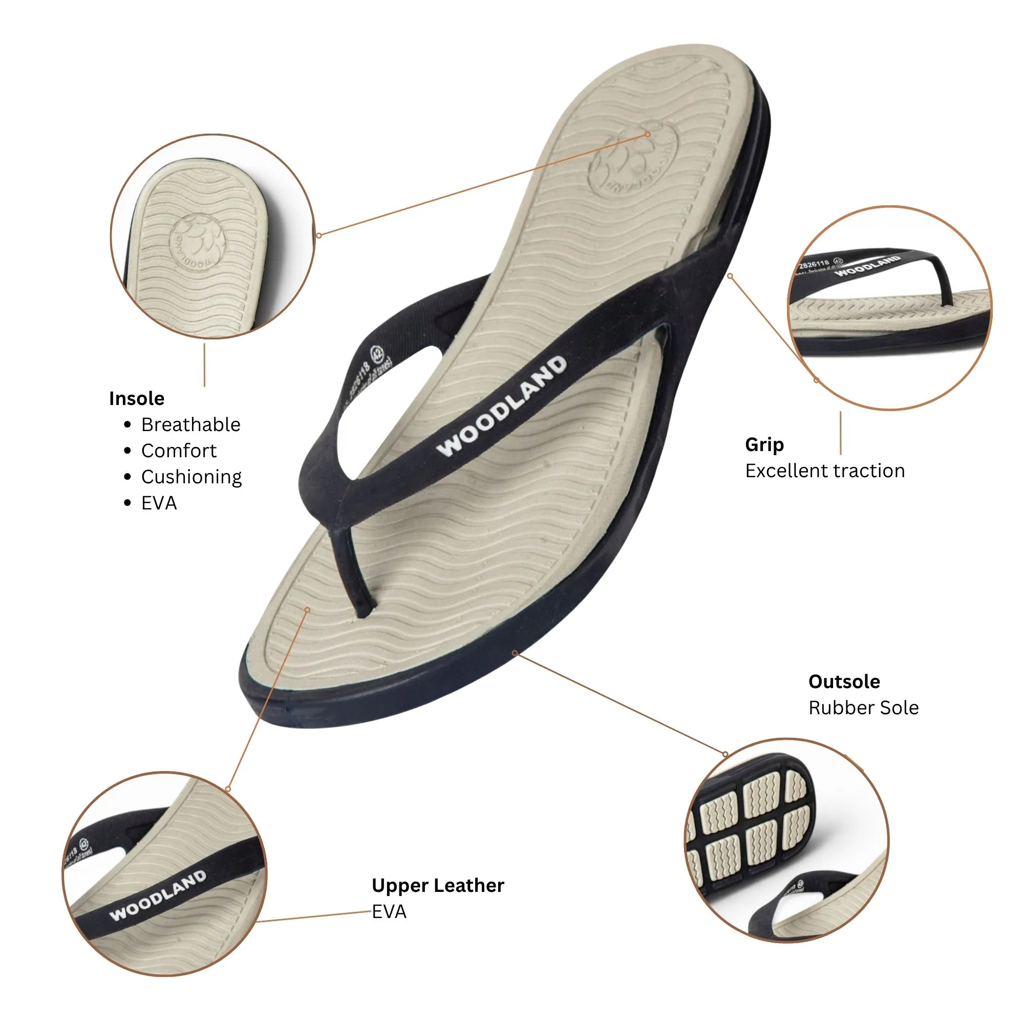 Navy Flip-flop for men 5