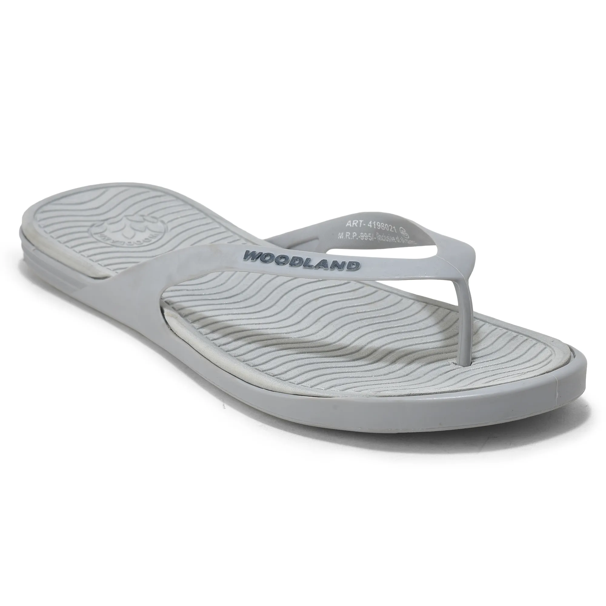 Woodland Casual Grey/Dnavy Men EVA Slippers - Thumbnail 3