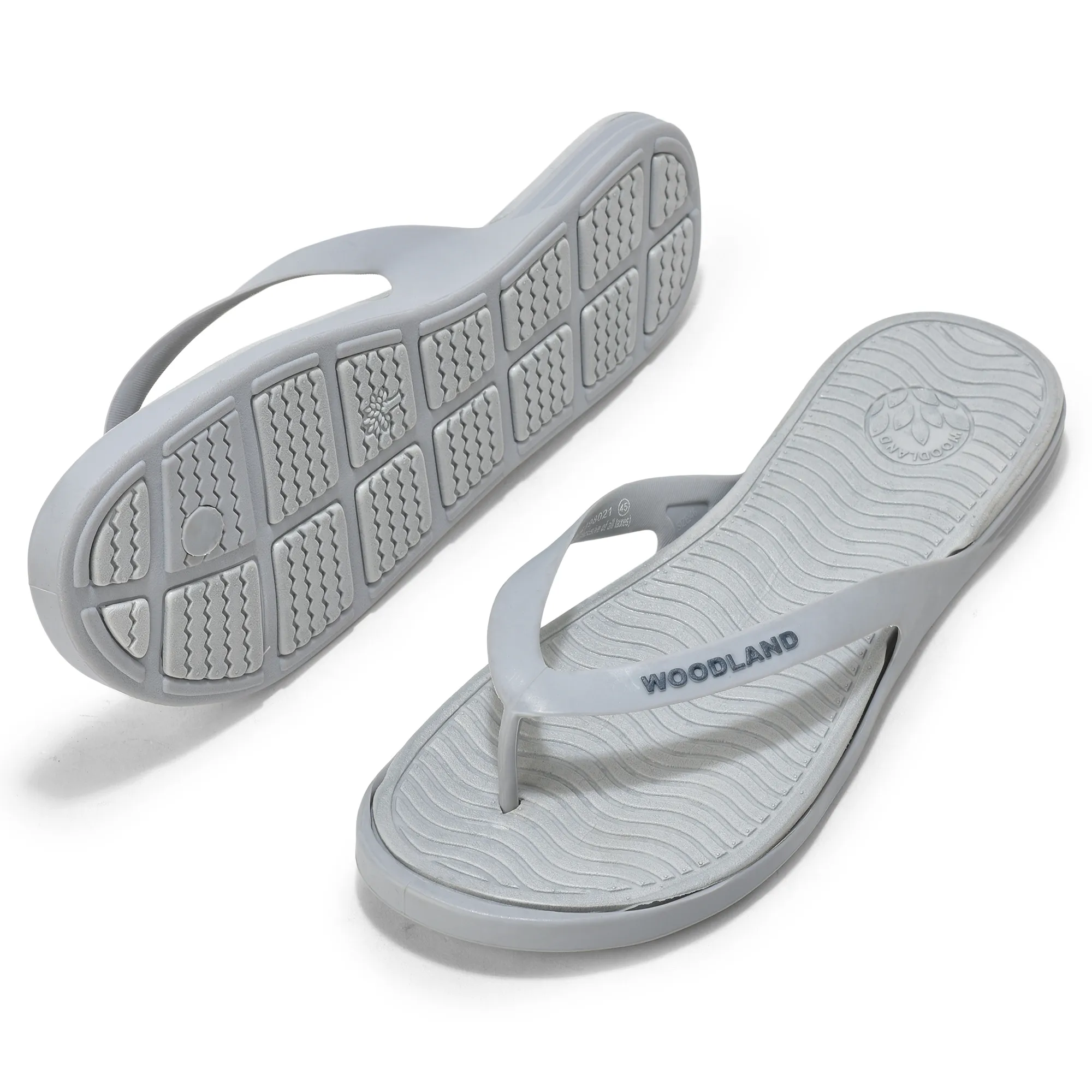 Woodland Casual Grey/Dnavy Men EVA Slippers - Thumbnail 6