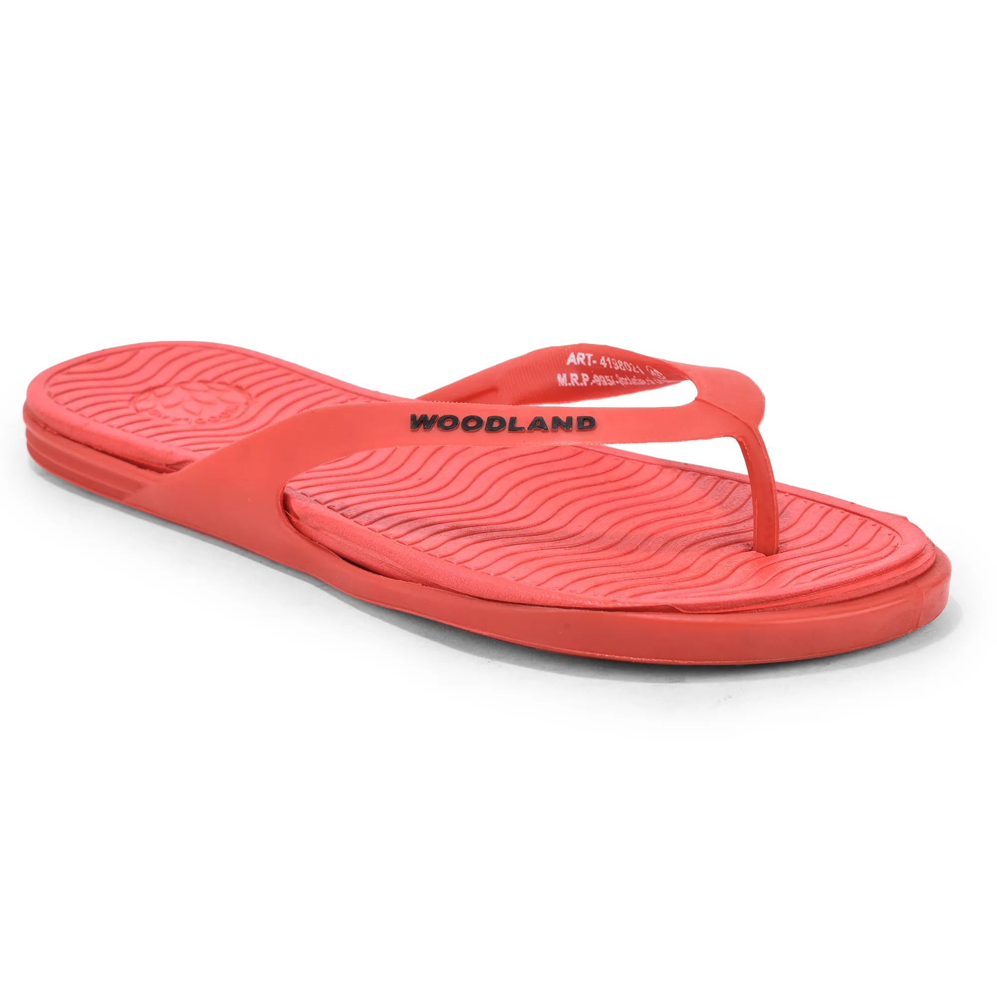 Woodland Casual Red/Black Men EVA Slippers - Thumbnail 3