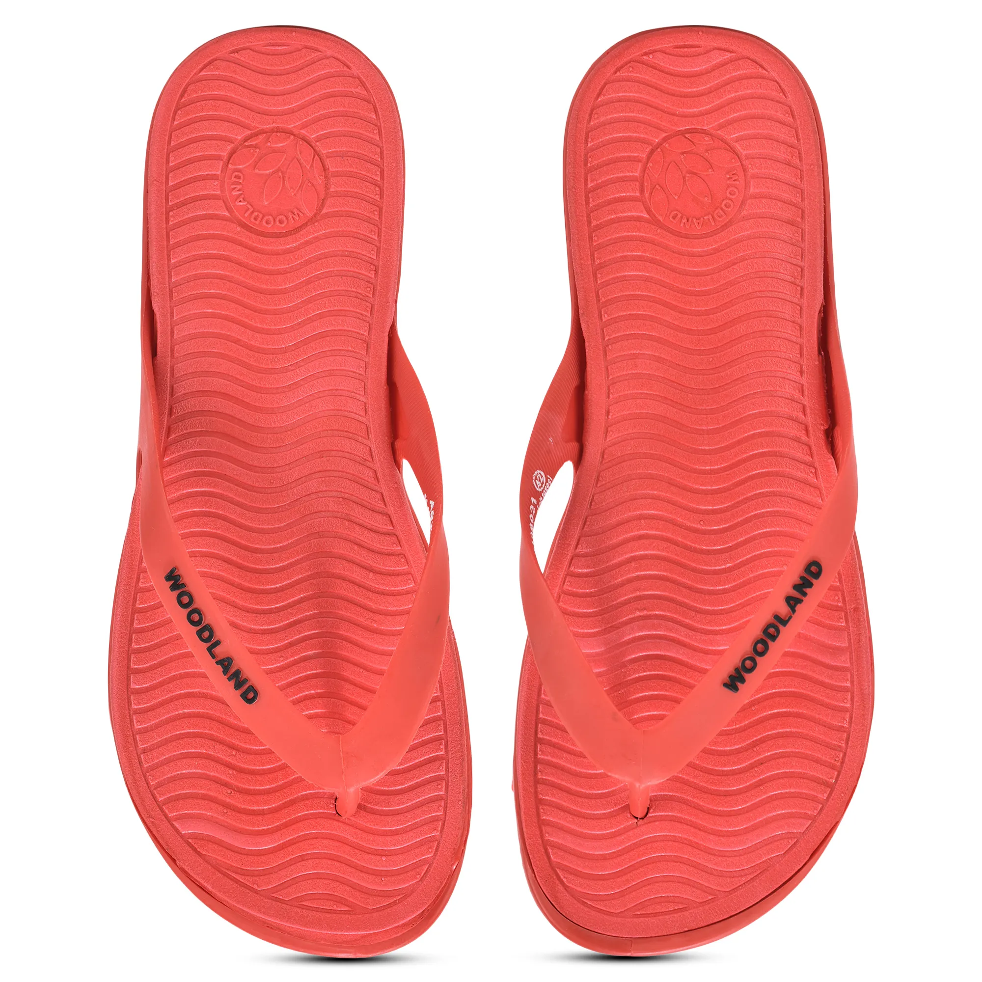 Woodland Casual Red/Black Men EVA Slippers - Thumbnail 4