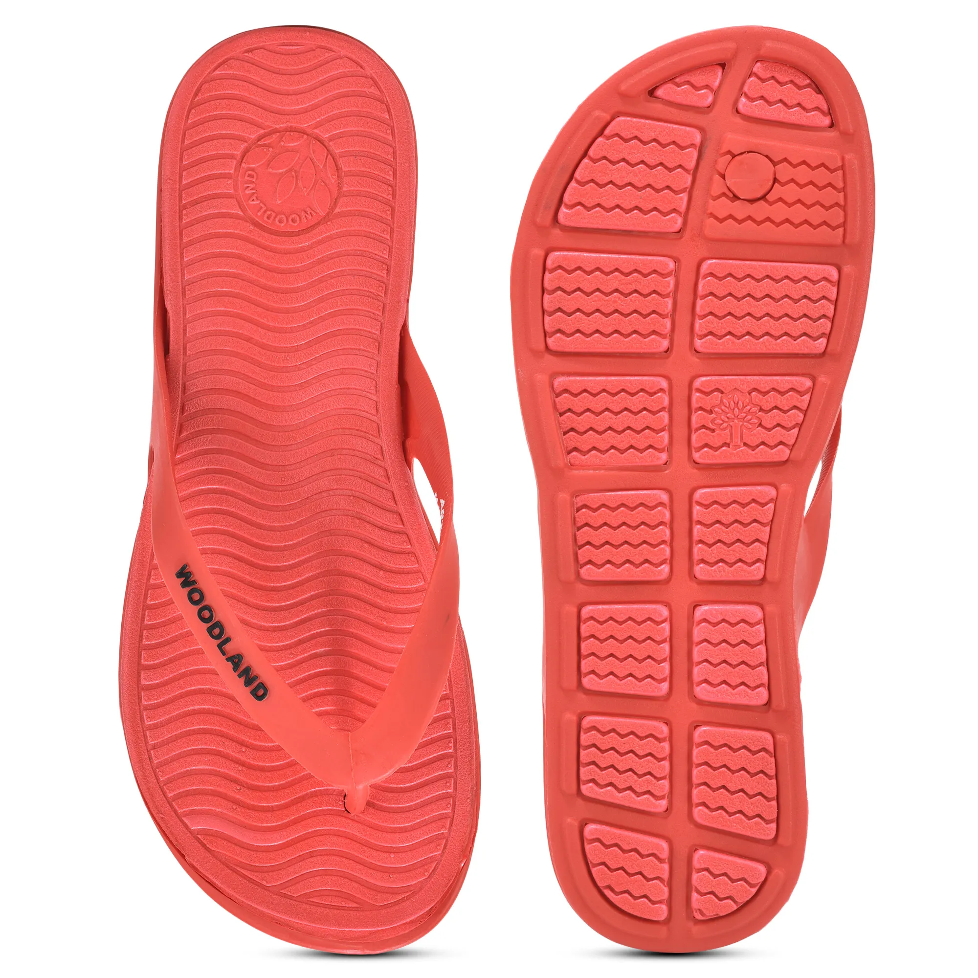 Woodland Casual Red/Black Men EVA Slippers - Thumbnail 8