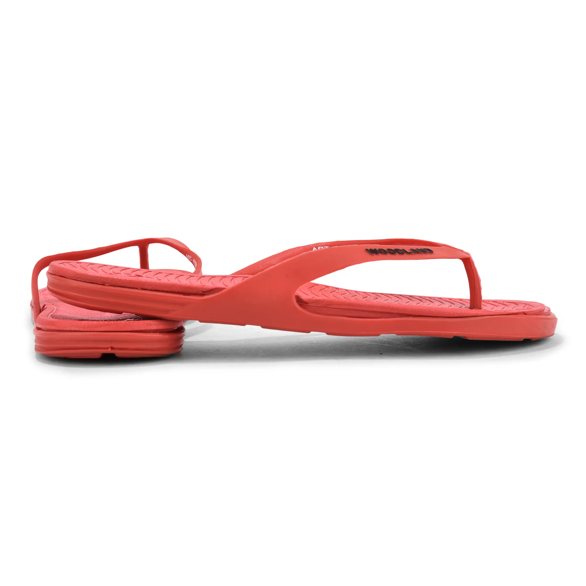 Woodland Casual Red/Black Men EVA Slippers - Thumbnail 10