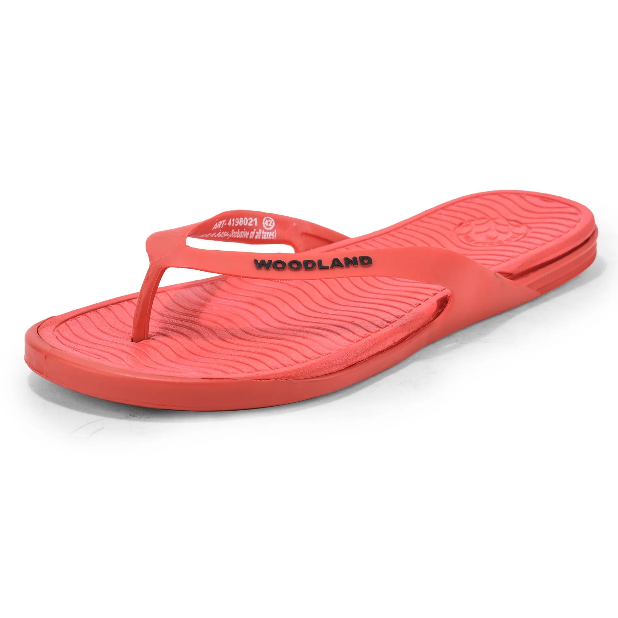 Woodland Casual Red/Black Men EVA Slippers - Thumbnail 11