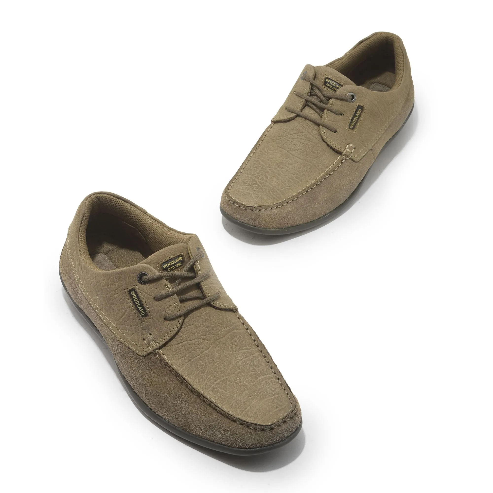 Dubai Khaki Slip-on Shoe for Men - Thumbnail 2