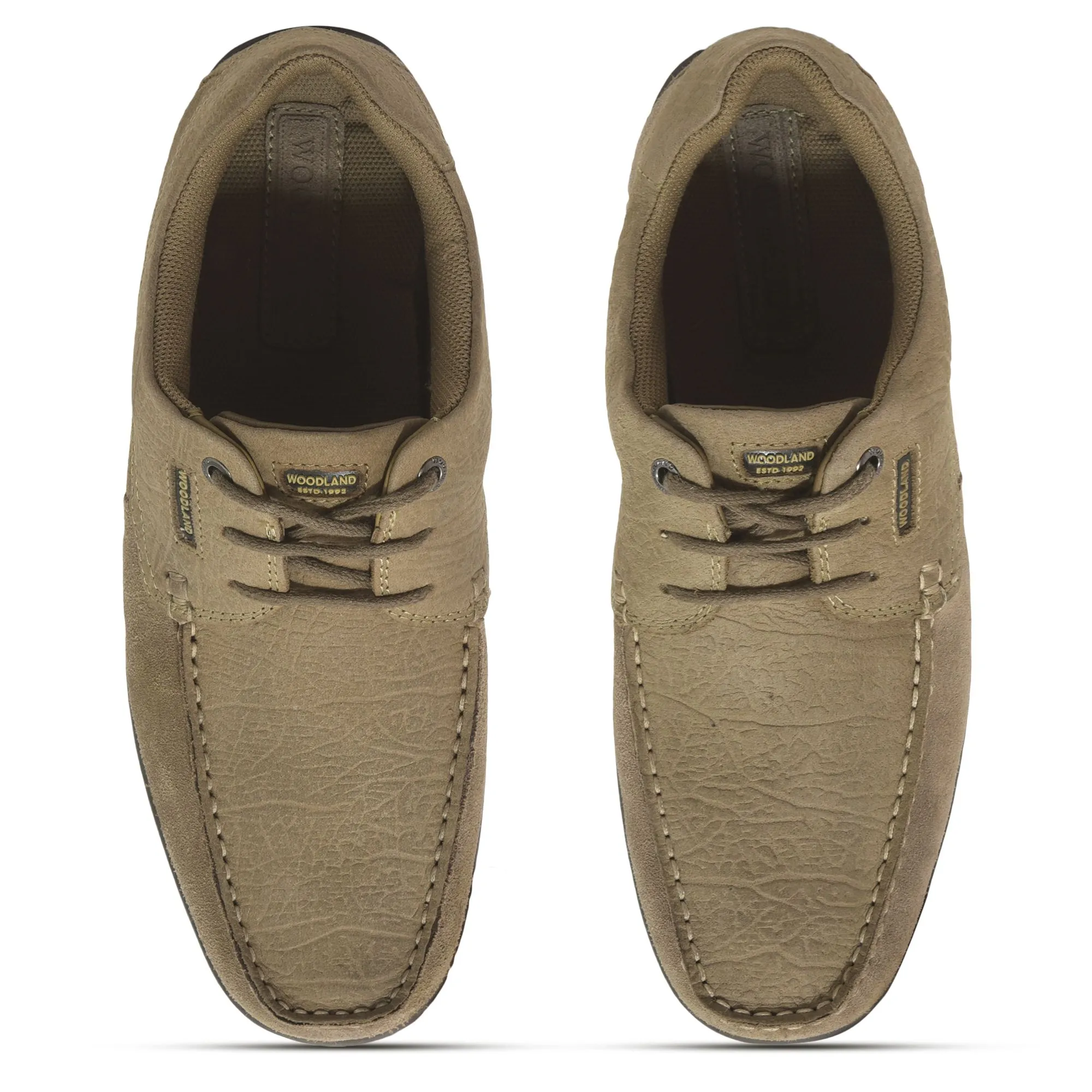 Dubai Khaki Slip-on Shoe for Men - Thumbnail 3