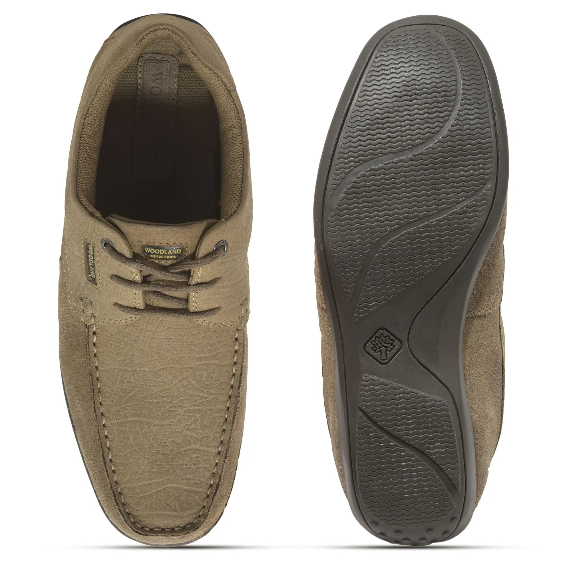 Dubai Khaki Slip-on Shoe for Men - Thumbnail 7