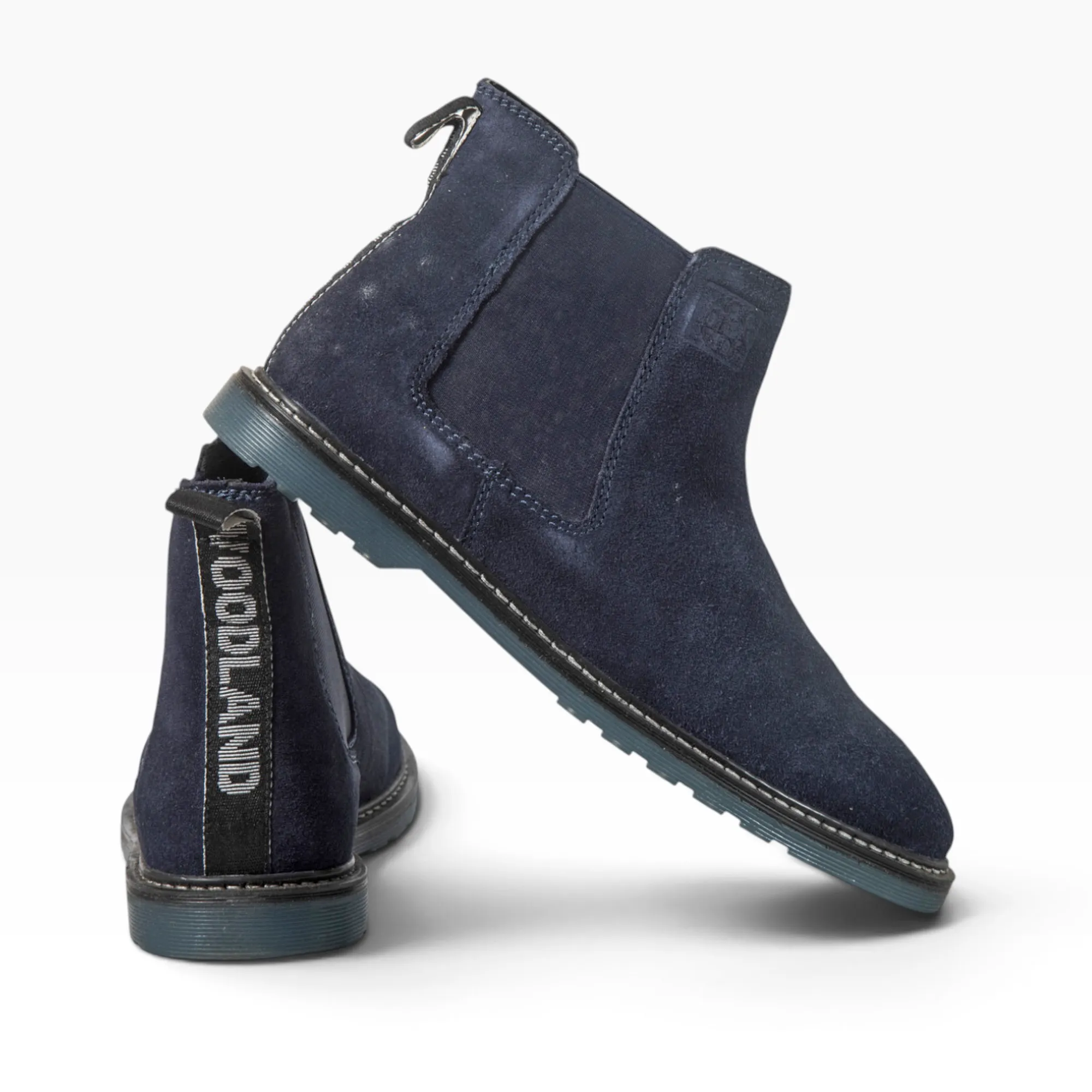 Navy Boots For Men - Thumbnail 3