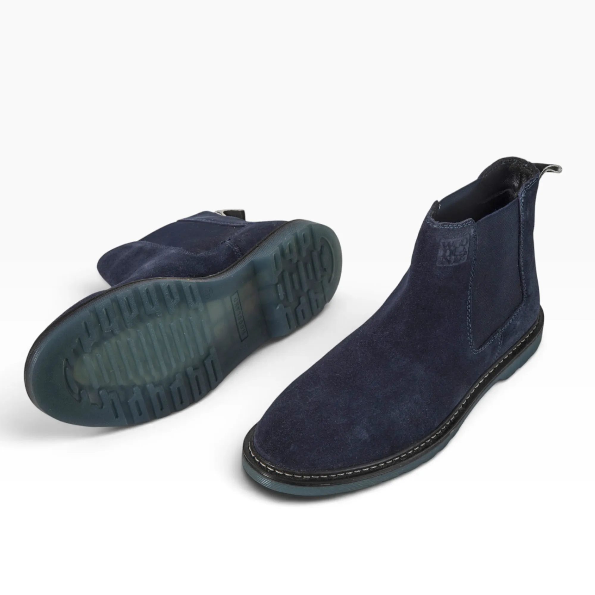Navy Boots For Men - Thumbnail 12