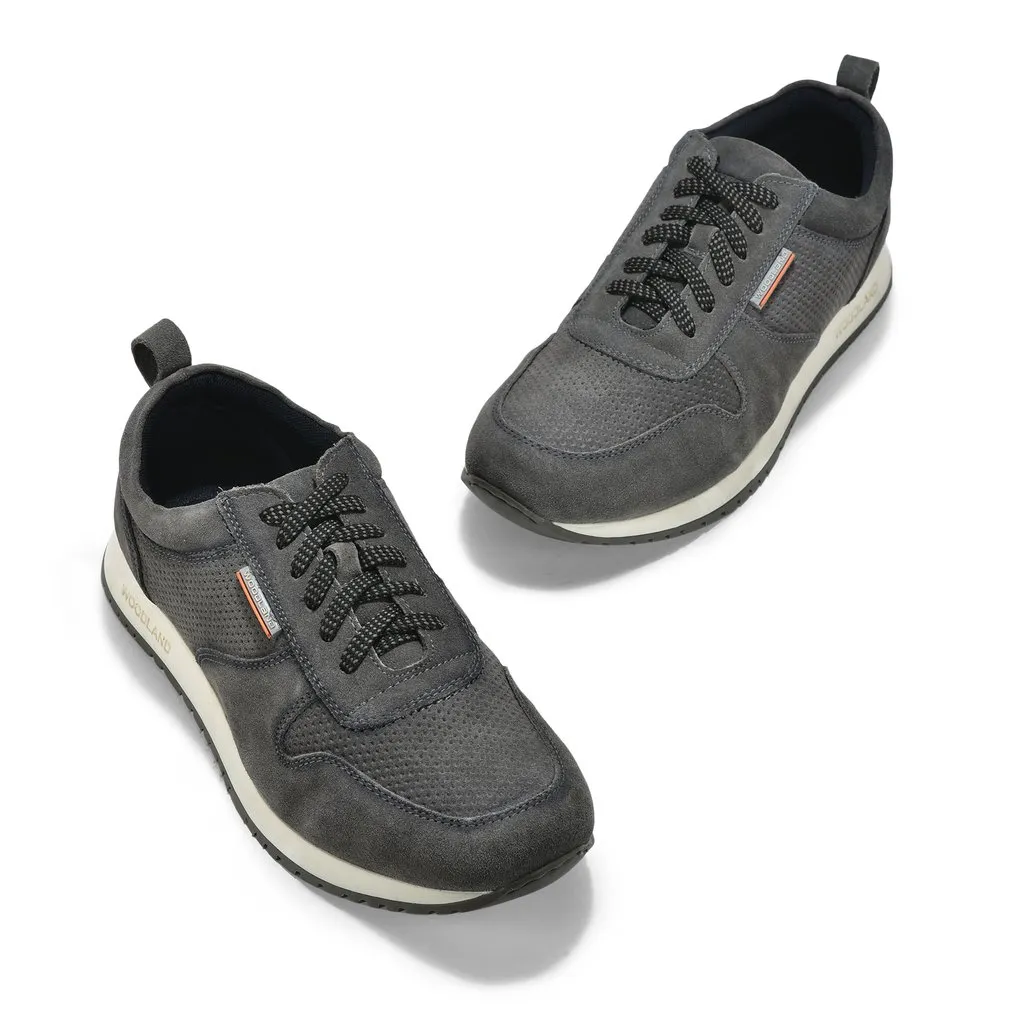 Grey casual shoes for men - Thumbnail 2