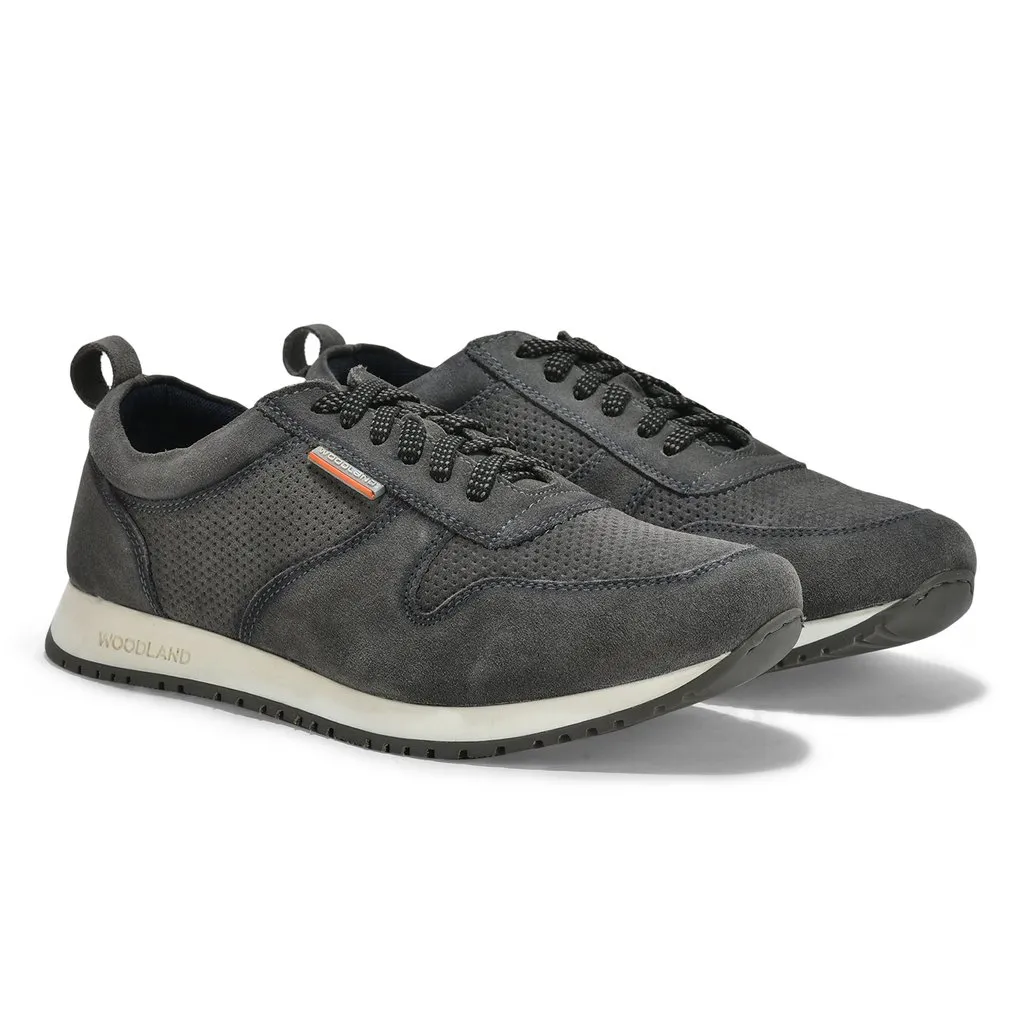 Grey casual shoes for men - Thumbnail 6
