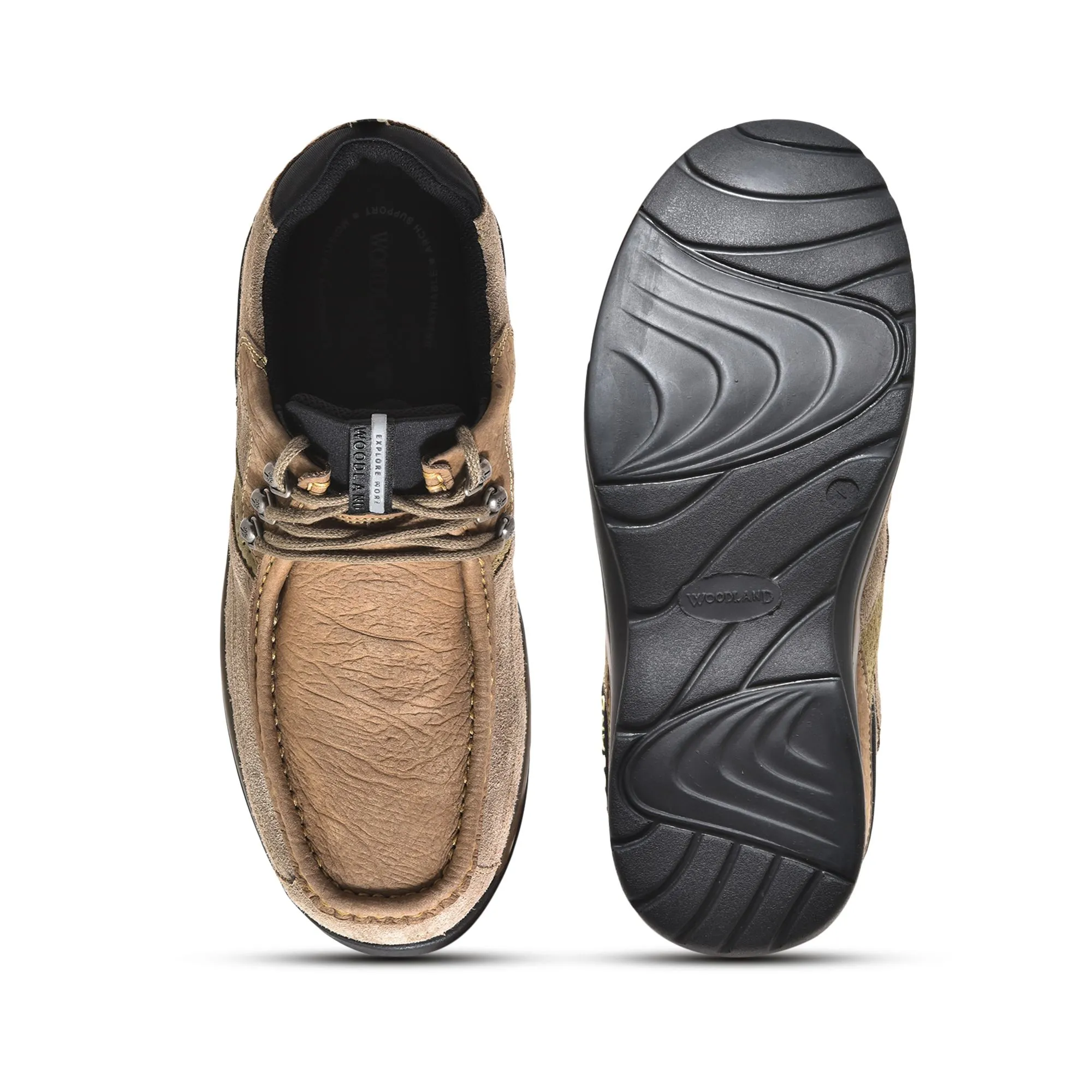 Dubai Khaki Casual Shoes For Men - Thumbnail 7