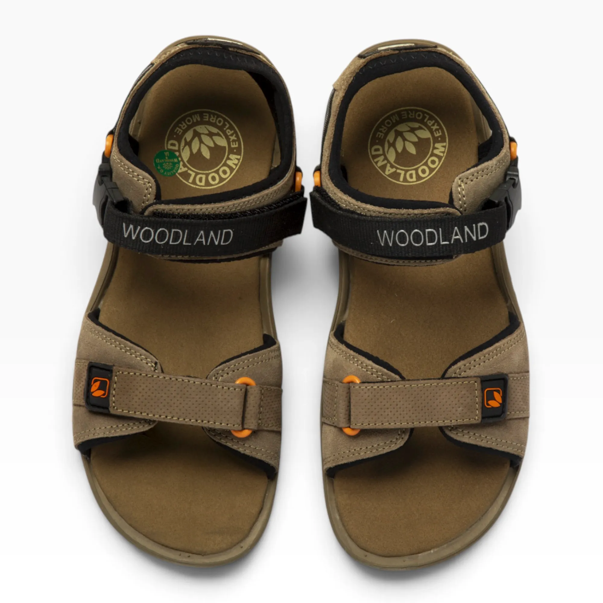 Dubai Khaki Sandal For Men - Thumbnail 3