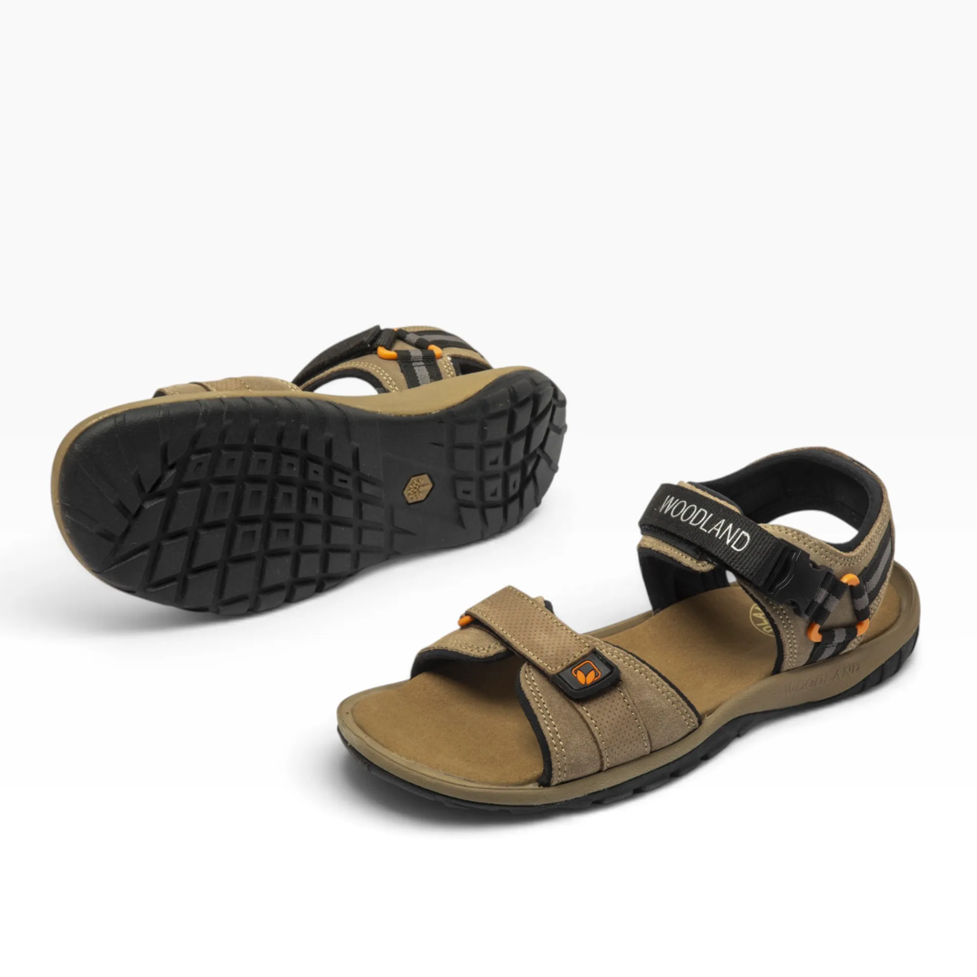 Dubai Khaki Sandal For Men - Thumbnail 4