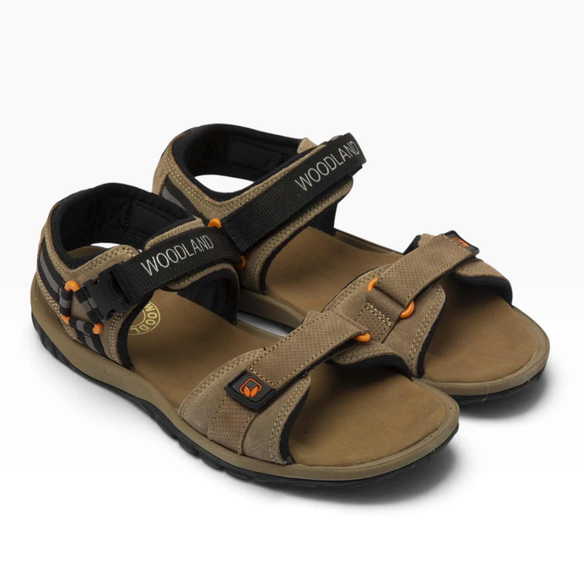 Dubai Khaki Sandal For Men - Thumbnail 6