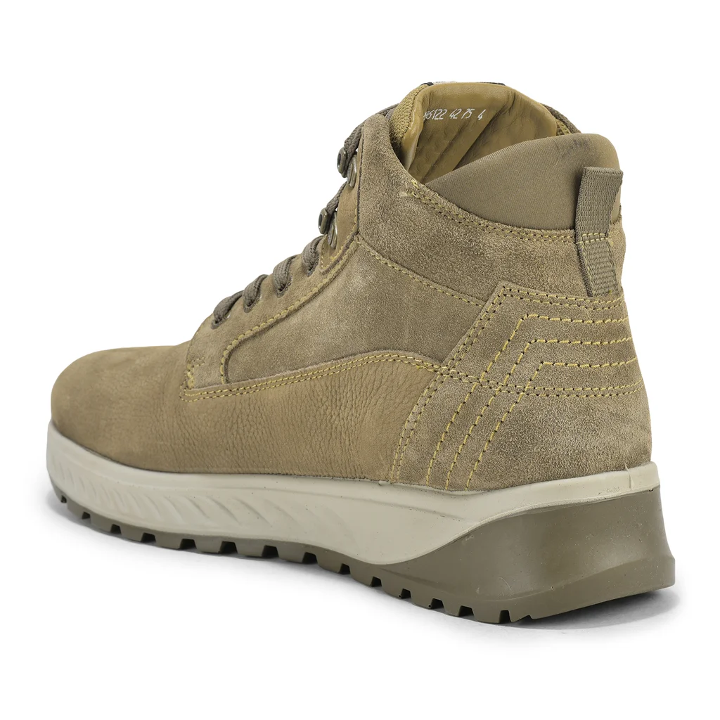 Dubai khaki Casual lace-up boots for men - Thumbnail 5