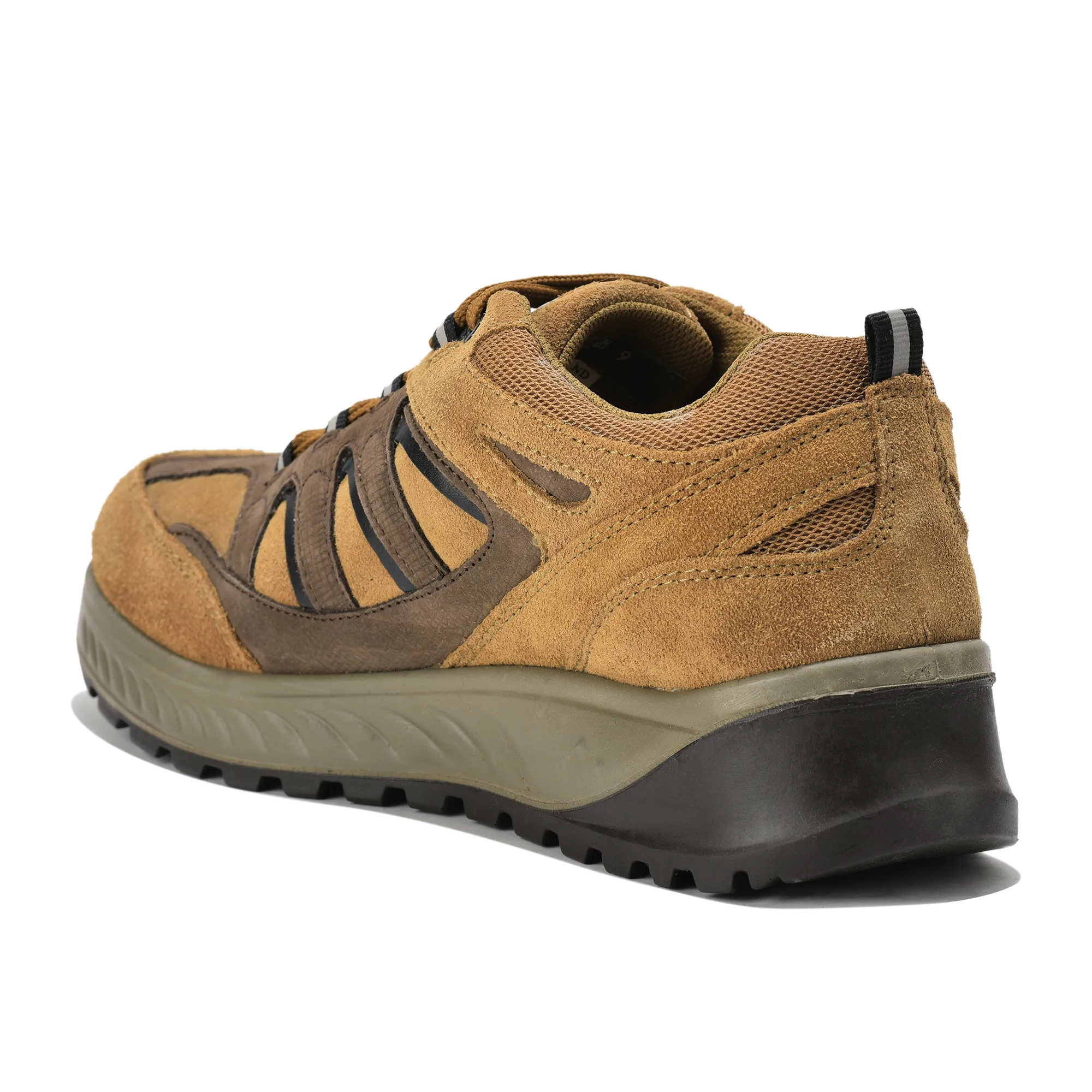 Woodland Casual Camel lace-up shoes for men - Thumbnail 7