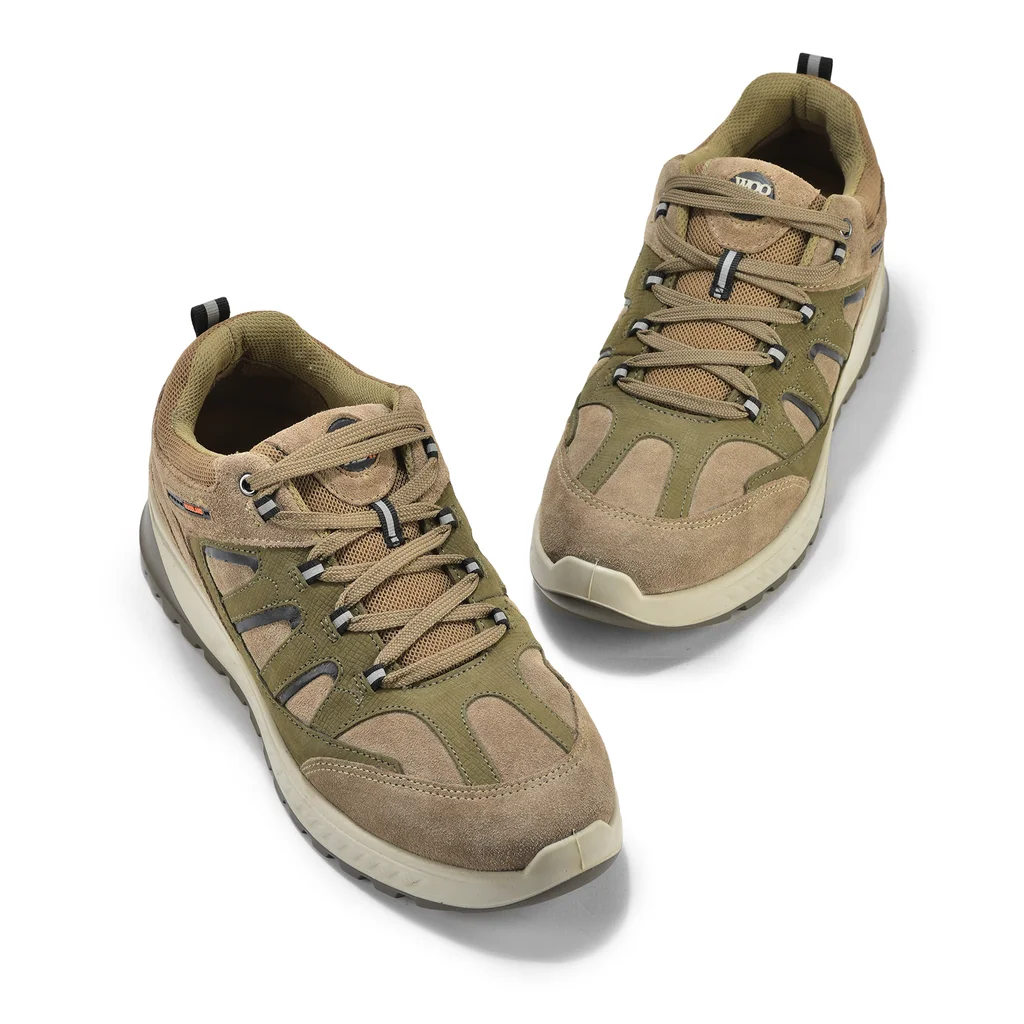 Woodland Casual Dubai Khaki lace-up shoes for men - Thumbnail 2
