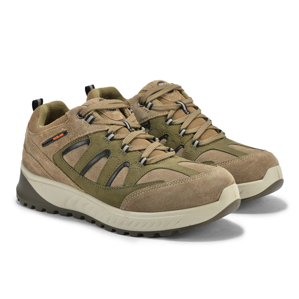 Woodland Casual Dubai Khaki lace-up shoes for men - Thumbnail 6