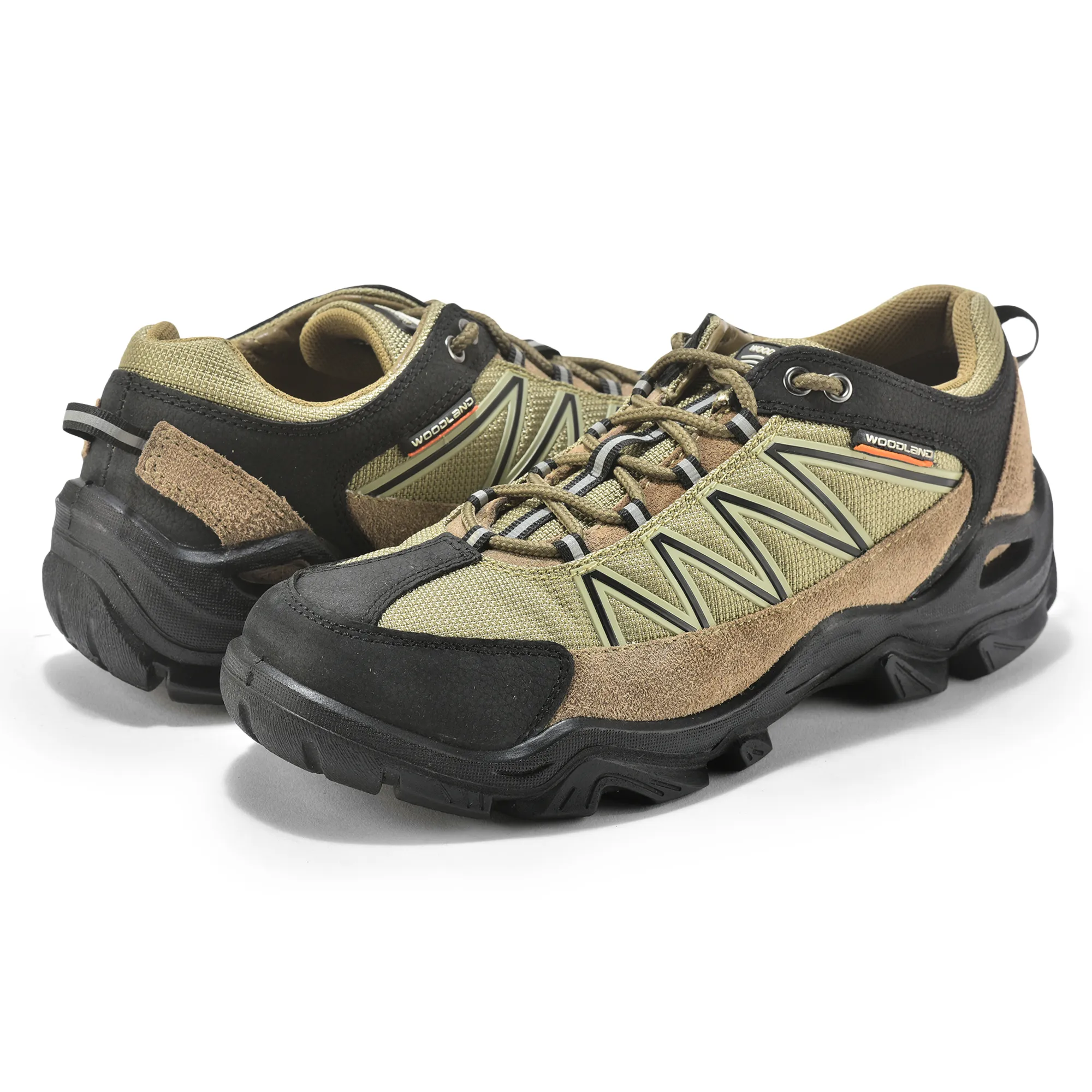 Stylish Casual Dubai Khaki lace-up shoes for men - Thumbnail 3